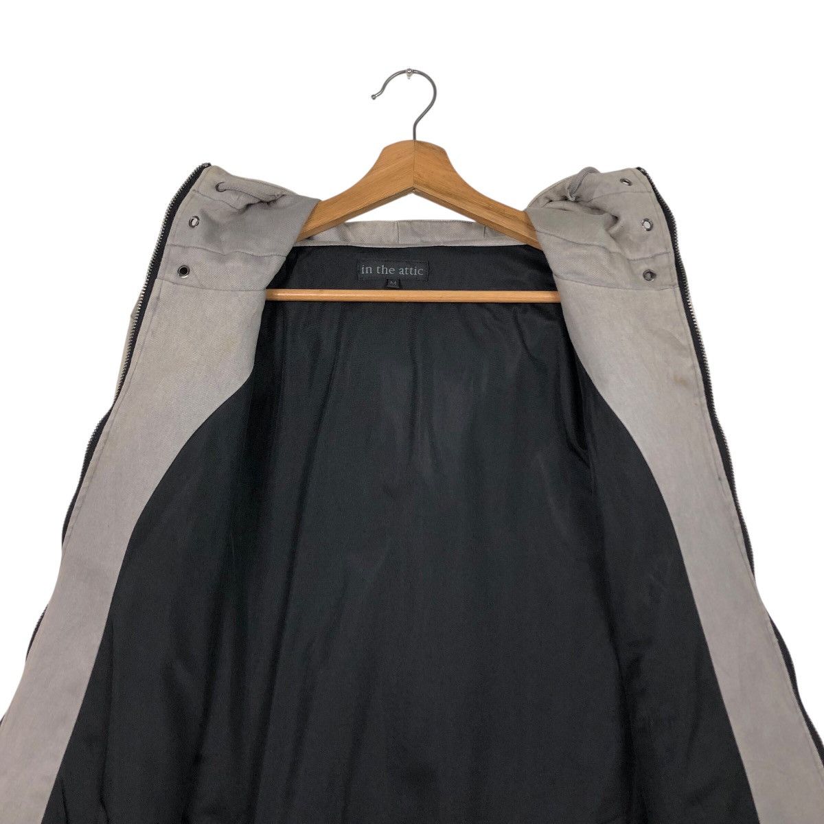In The Attic In The Attic Archive Diagonal Zip System Hoodie Patina Fade Size US M / EU 48-50 / 2 - 16 Thumbnail