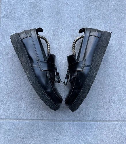 Fred Perry Fred Perry X George Cox Women's Black Tassel Loafer Size US 6 / IT 36 - 3 Thumbnail