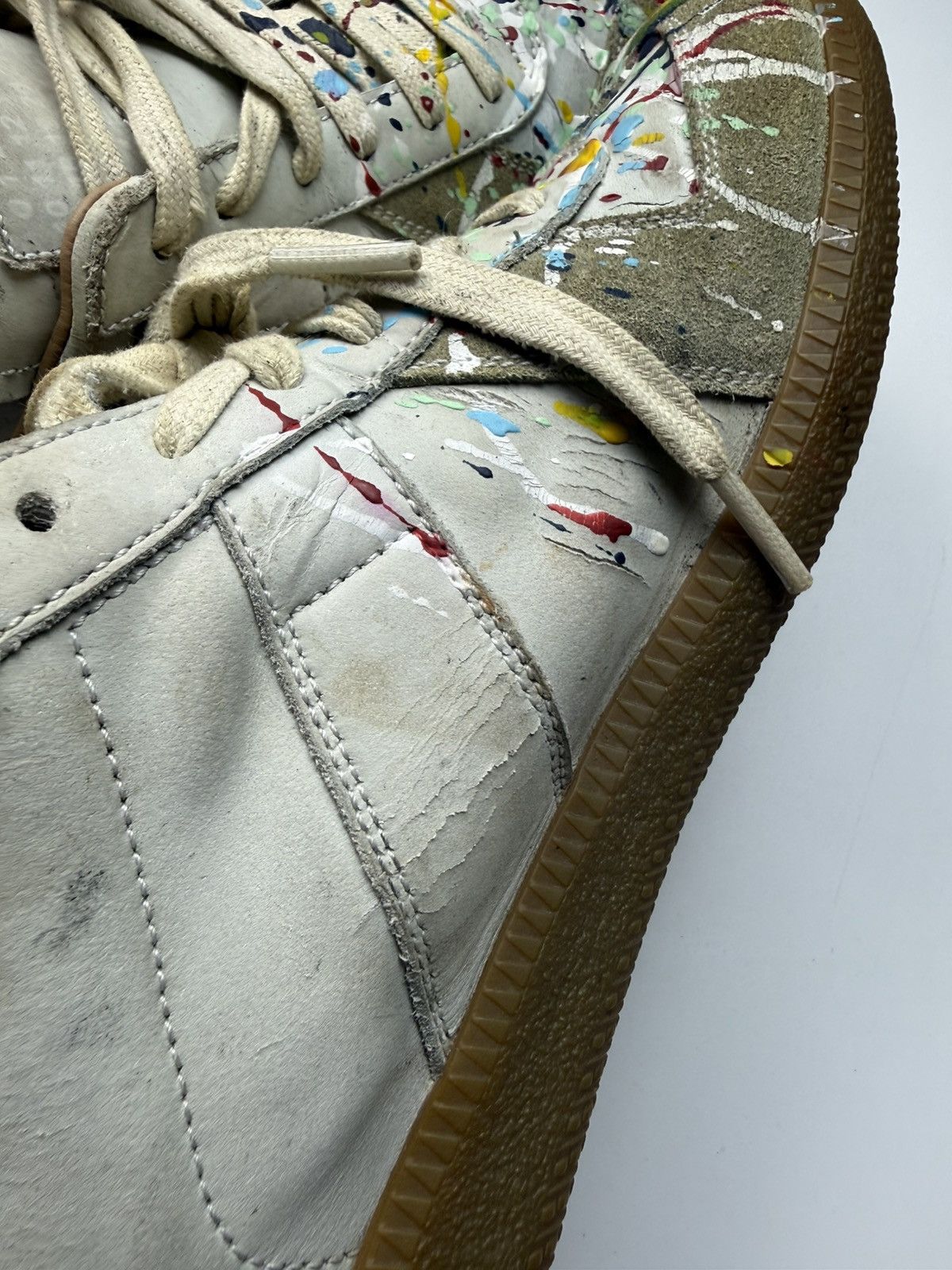 Maison Margiela Maison Margiela Gats Paint Splatter Size US 7 / EU 40 - 6 Thumbnail