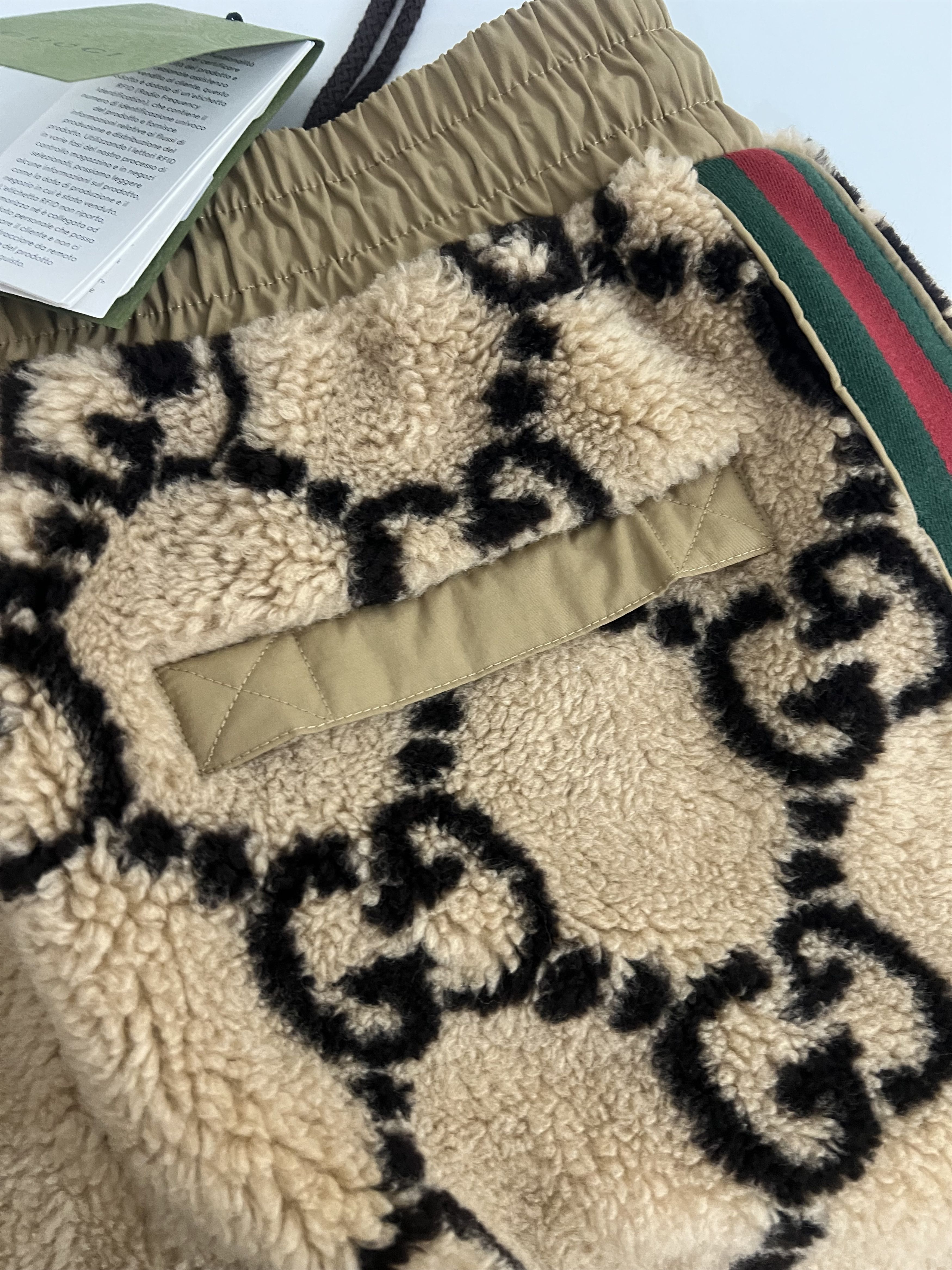 Gucci Gucci GG Jacquard Jogging Pant 'Camel/Ebony' Size L Size US 36 / EU 52 - 5 Thumbnail