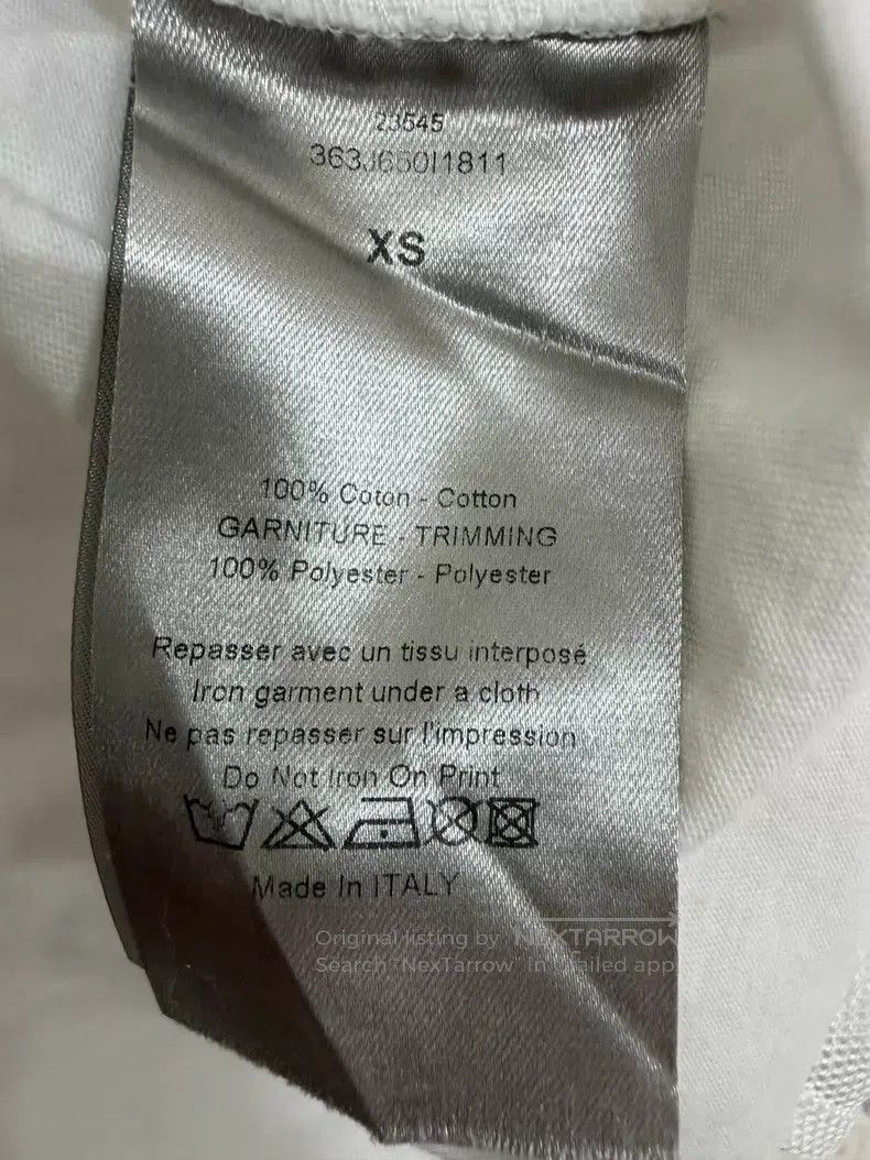 Dior Dior Mesh Fake Two Piece Printed Short Sleeve T-Shirt i Size US XS / EU 42 / 0 - 5 Thumbnail