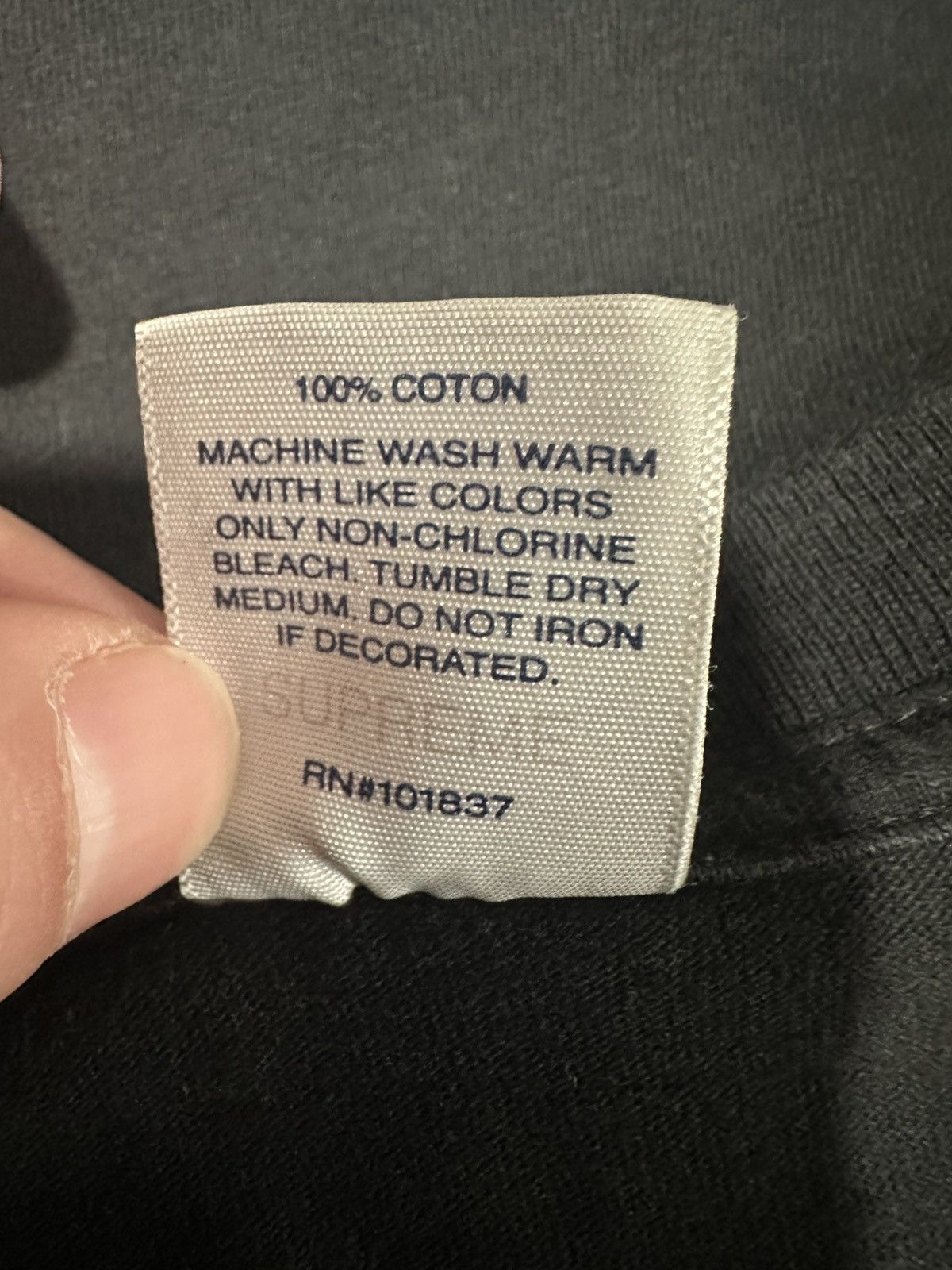 Supreme SUPREME FRONTS TEE Size US XL / EU 56 / 4 - 3 Thumbnail