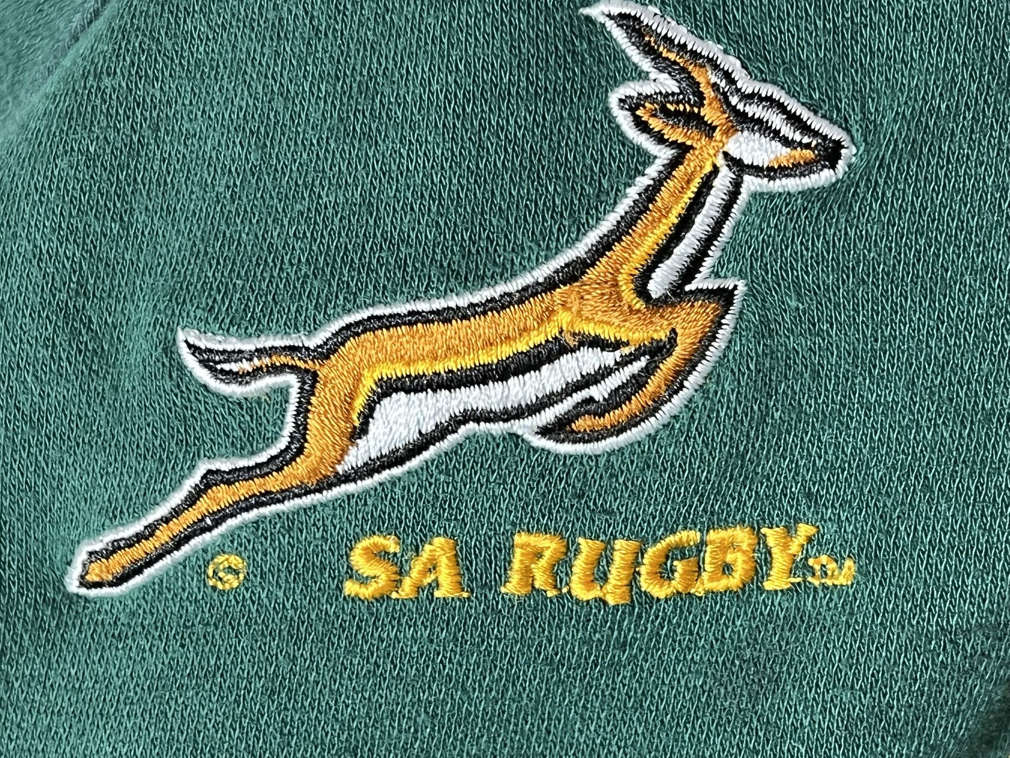 Canterbury of New Zealand SOUTH AFRICA NATIONAL RUGBY TEAM HOME JERSEY SHIRT Size US M / EU 48-50 / 2 - 5 Thumbnail
