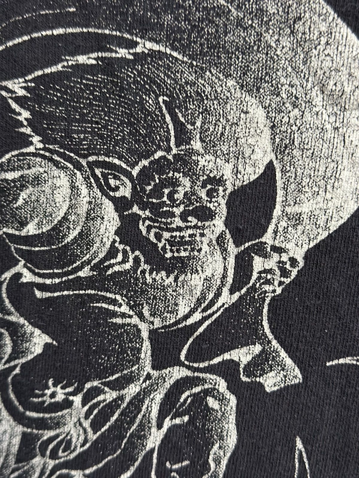 Japanese Brand Vintage Sukajan Dragon Faded Tee Size US L / EU 52-54 / 3 - 4 Thumbnail