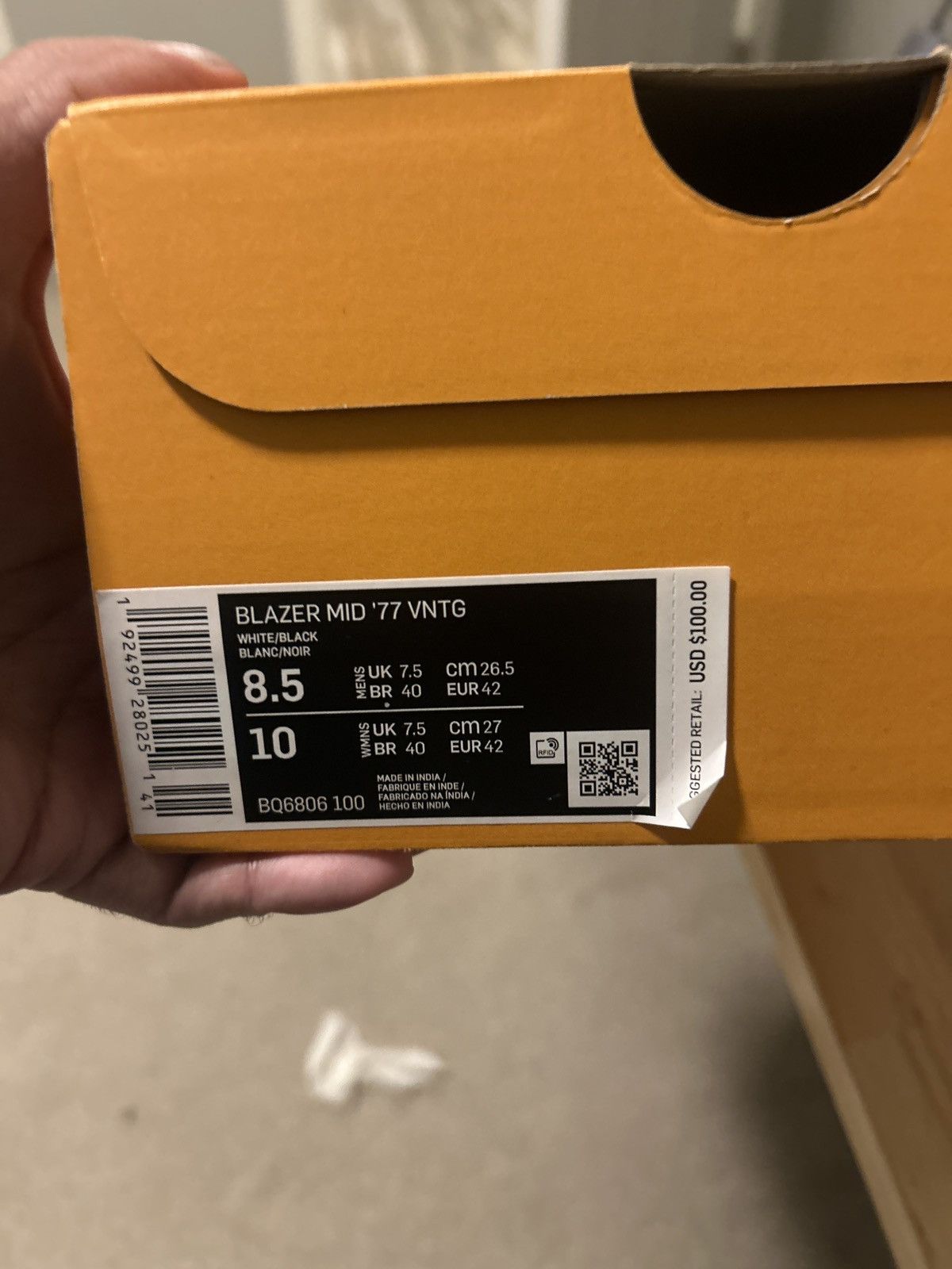 Nike Nike Blazer Mid ‘77 Size US 8.5 / EU 41-42 - 1 Thumbnail
