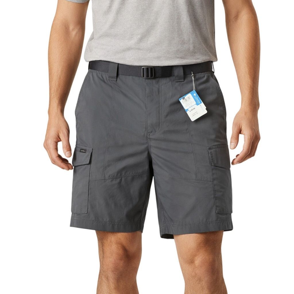 Columbia Columbia Kestrel Trail Shorts Mens 40 Gray Cargo NWT Size US 40 / EU 56 - 1 Thumbnail