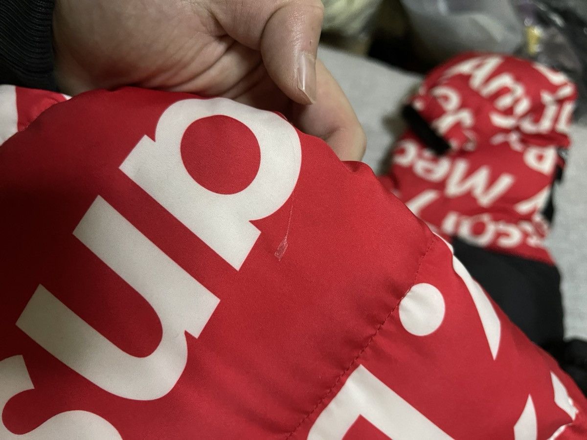 Supreme × The North Face Supreme tnf north face red bamn by any means nuptse jacket Size US M / EU 48-50 / 2 - 10 Thumbnail
