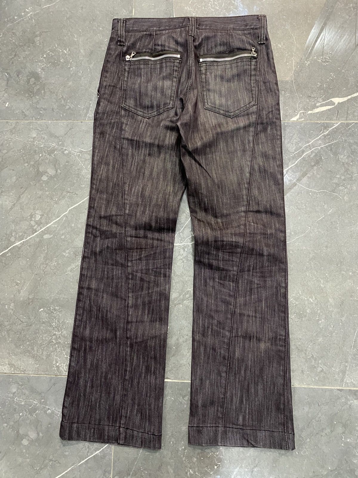 If Six Was Nine Takaiq Japanese Waxed Flared Brown Size US 30 / EU 46 - 4 Thumbnail