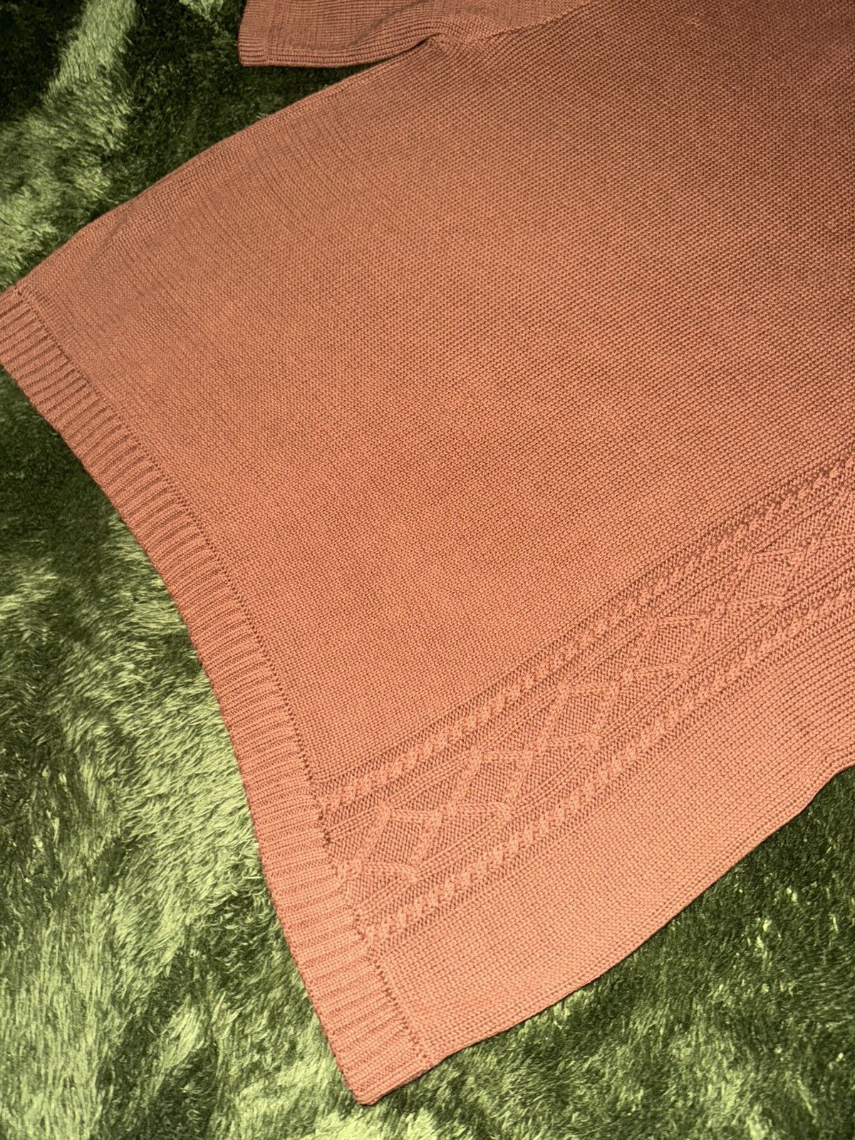 Pleasures [L] Pleasures oversized fit mock neck knit wear T-shirts Size US L / EU 52-54 / 3 - 9 Thumbnail