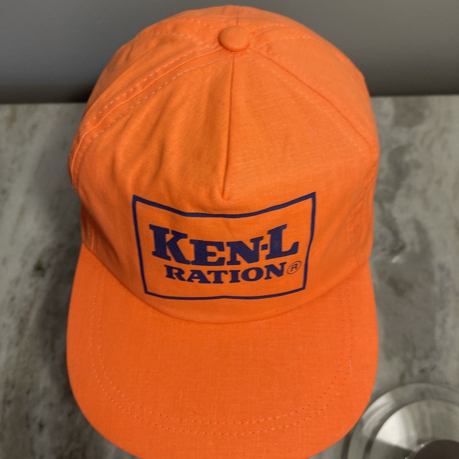 Vintage Vintage 80s Ken-L Ration Dog Food Trucker Snapback Hat Cap Size ONE SIZE - 4 Thumbnail