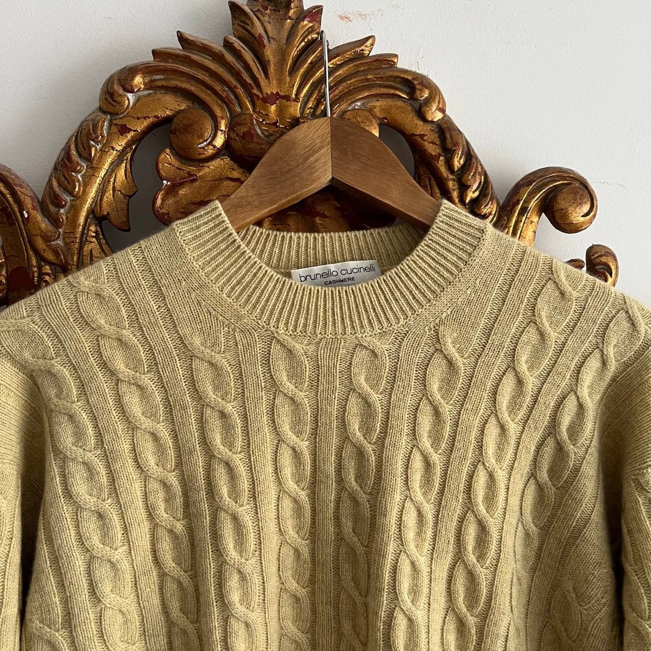 Brunello Cucinelli Vintage Brunello Cucinelli Cashemere Knit Sweater Size S / US 4 / IT 40 - 3 Thumbnail
