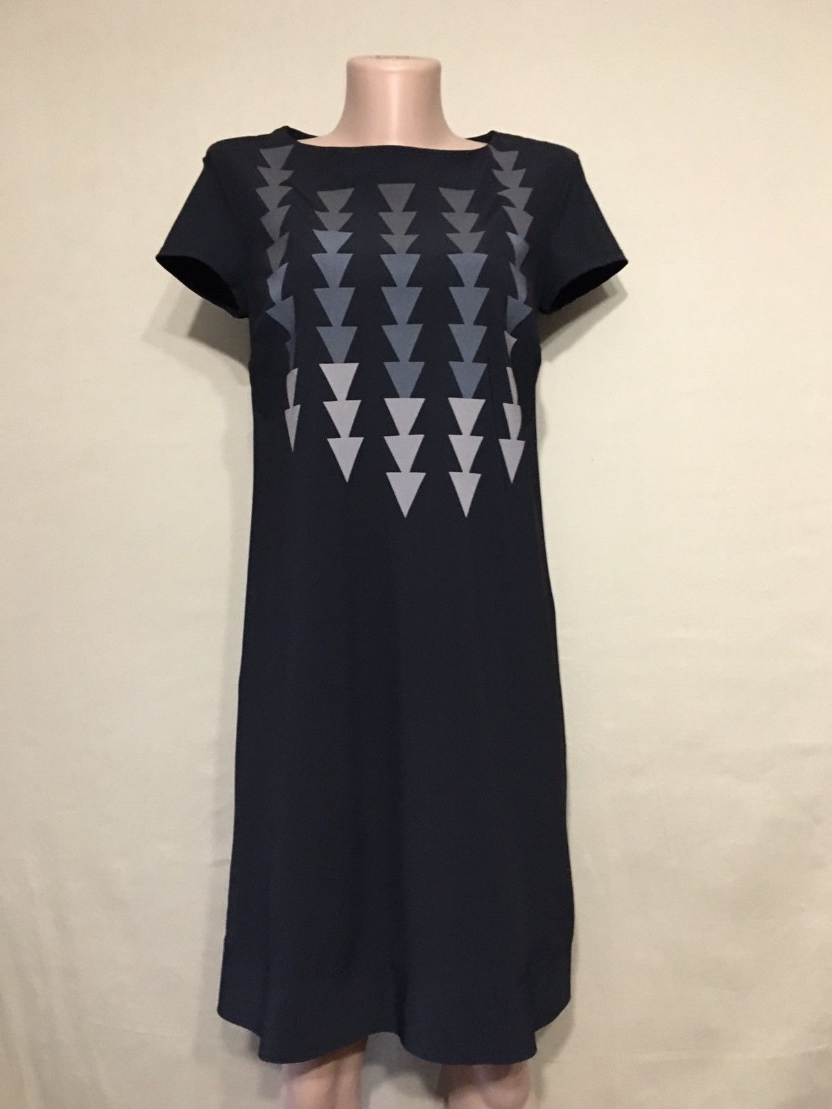 Marithe + Francois Girbaud Marithe Francois Girbaud Black Sign Design Dress IT42 US5 Size M / US 6-8 / IT 42-44 - 1 Thumbnail