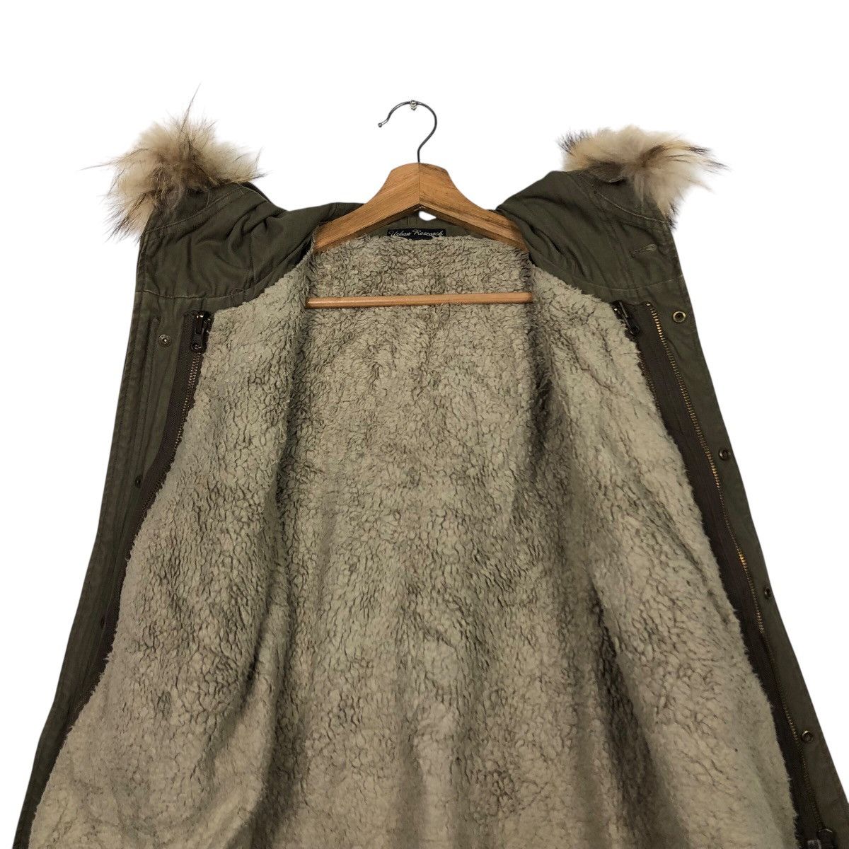 Japanese Brand 📌Vintage Parka Jacket Urban Research Mink Fur Hoodie Size US M / EU 48-50 / 2 - 16 Thumbnail