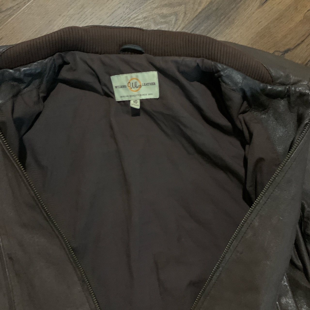 Wilsons Leather Leather Vintage Bomber Jacket Size US S / EU 44-46 / 1 - 3 Thumbnail