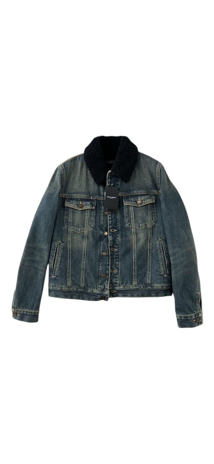 Saint Laurent Jacket with shearling