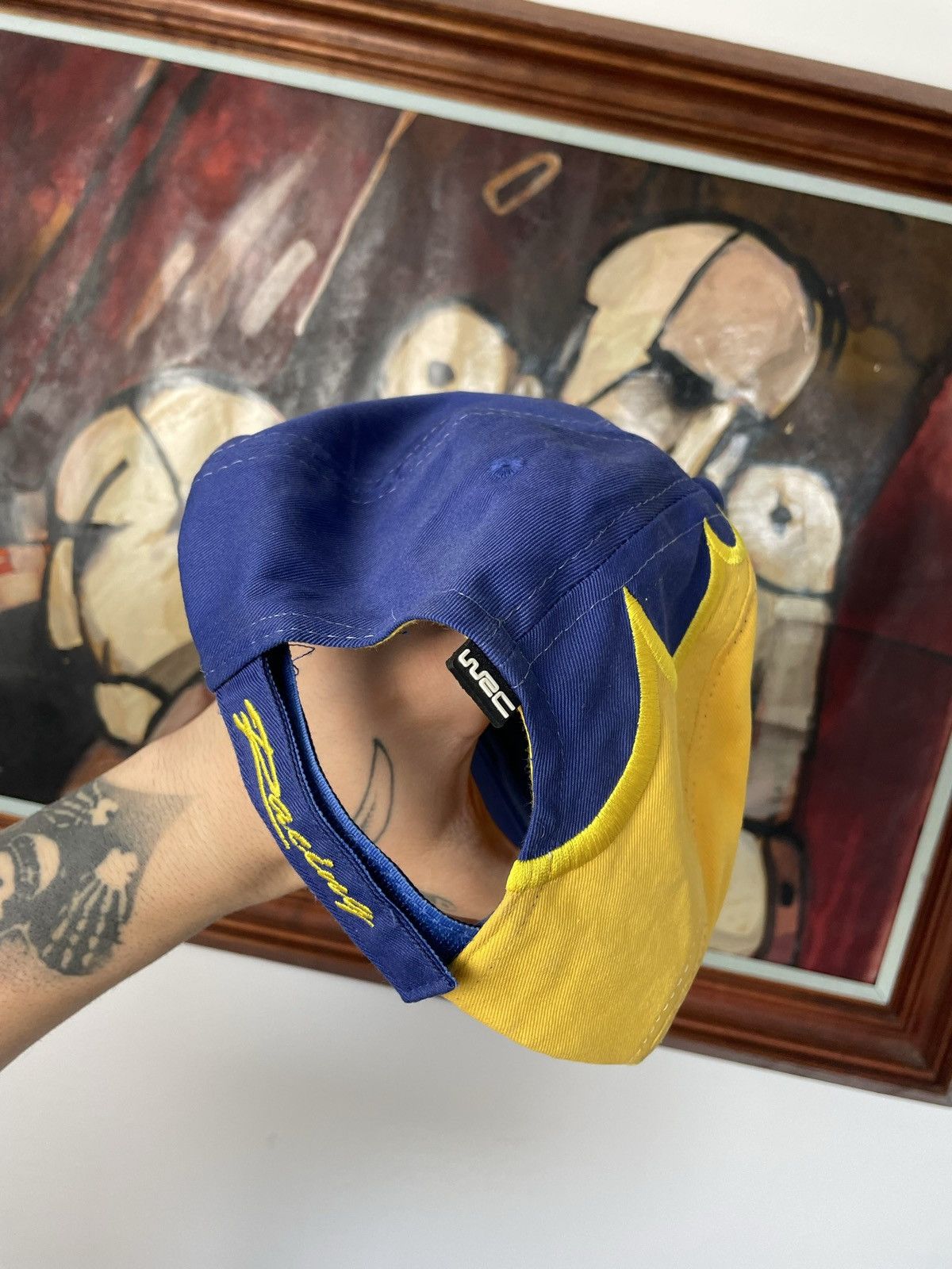 Vintage Vintage Racing Subaru World Rally Team Embroidered Hat Cap Size ONE SIZE - 3 Thumbnail