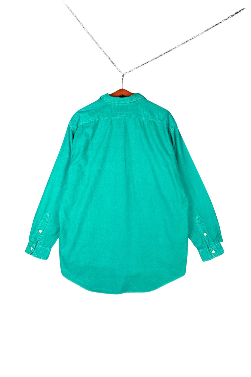 Polo Ralph Lauren 90s Polo Ralph Lauren Heavy Brushed Cotton Workshirt Size US XL / EU 56 / 4 - 2 Thumbnail