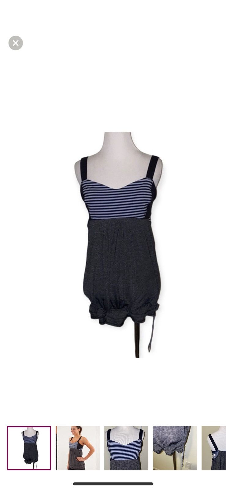 Lululemon Lululemon run back on track tank top size 10 Size L / US 10 / IT 46 - 1 Thumbnail