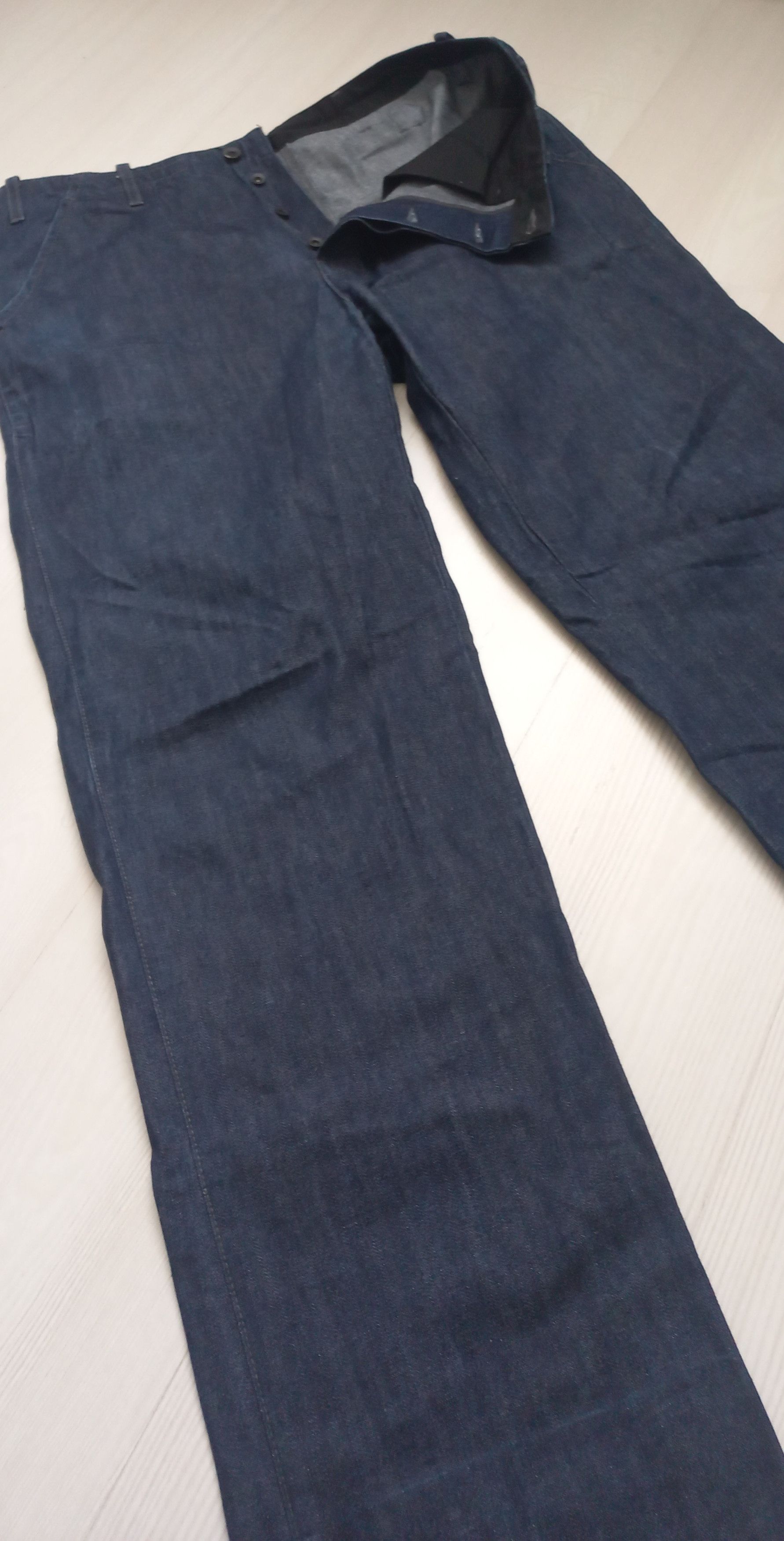 Levi's 1999 Levi’s RED 1st Gen All-Duty Cinch Back Denim Indigo W36 Size US 36 / EU 52 - 6 Thumbnail