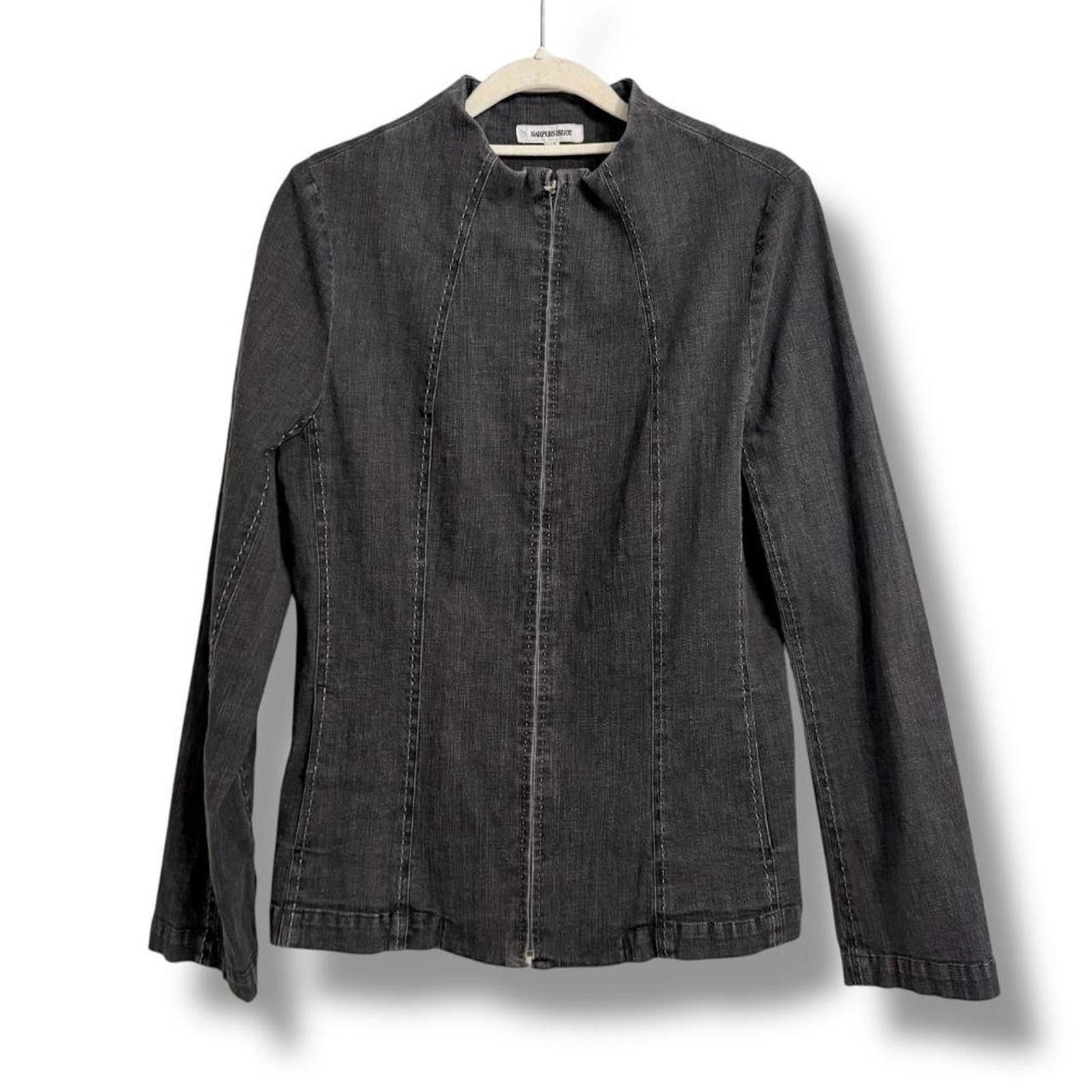 Other Slim fit whimsy grunge futuristic denim jacket Size XS / US 0-2 / IT 36-38 - 1 Thumbnail