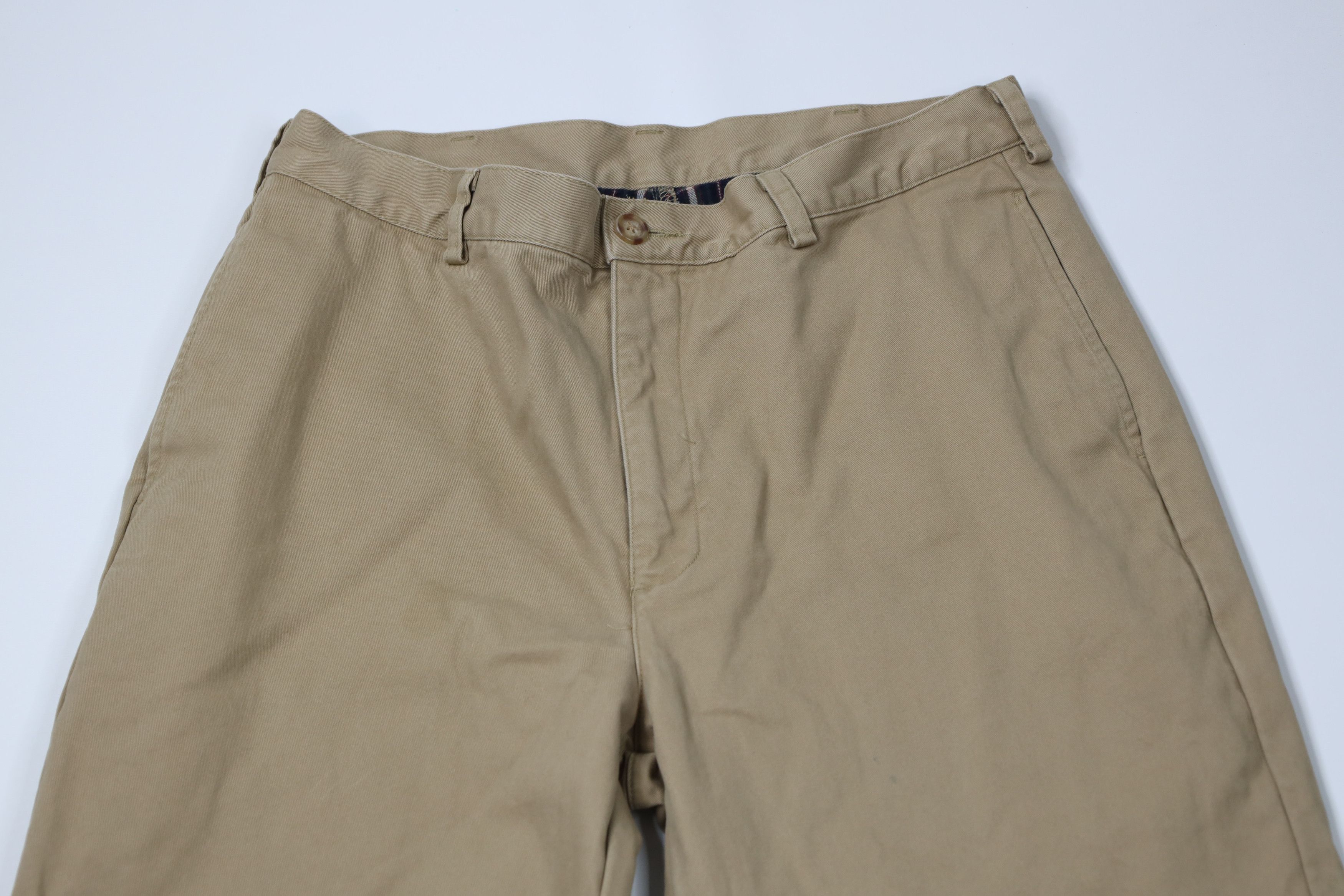 L.L. Bean × Vintage Vintage LL Bean Flannel Lined Natural Fit Chino Pants Beige Size US 32 / EU 48 - 3 Thumbnail