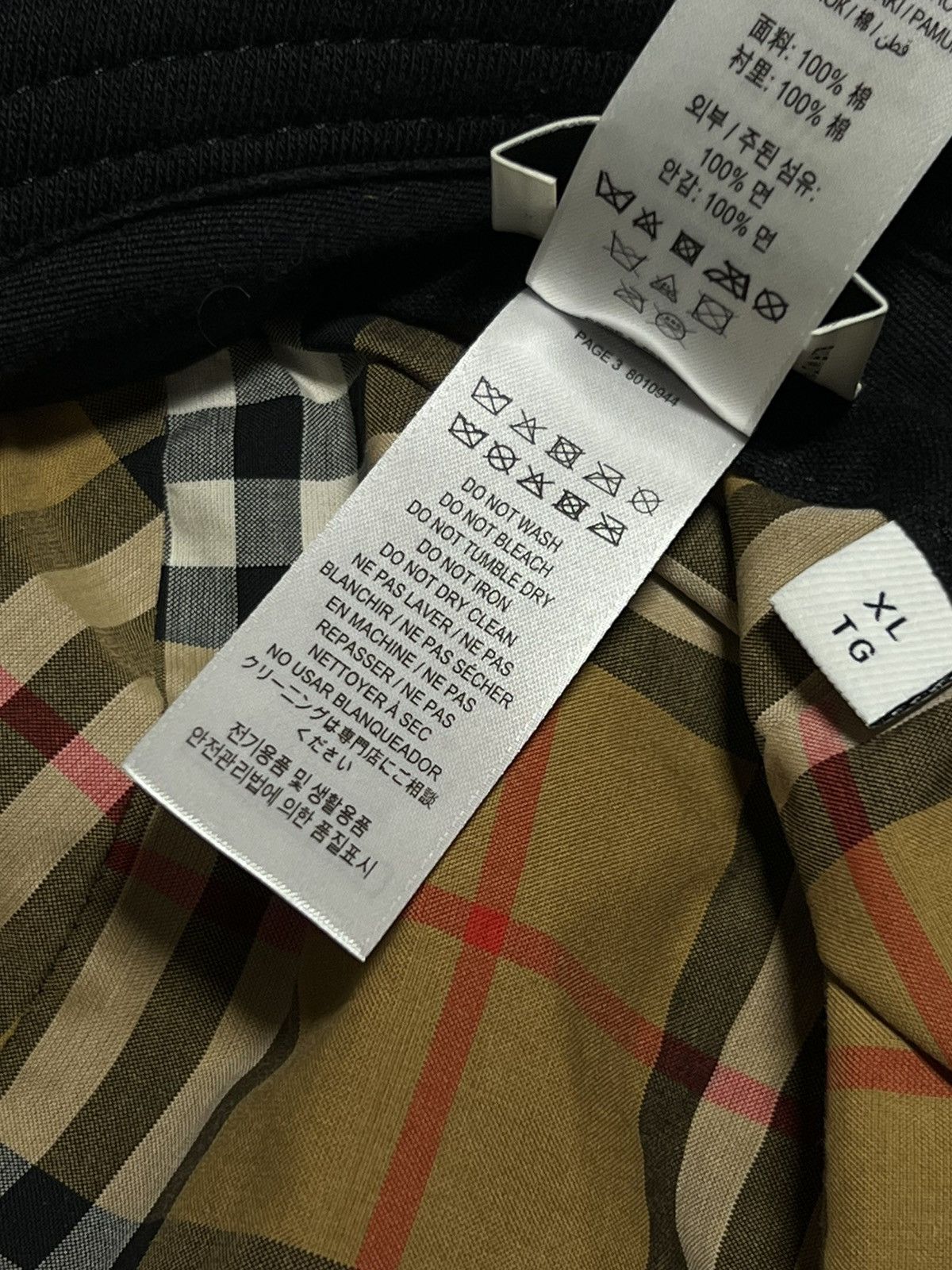 Burberry × Designer BURBERRY hat bucket hat bob hat Black- Unisex Size ONE SIZE - 5 Thumbnail