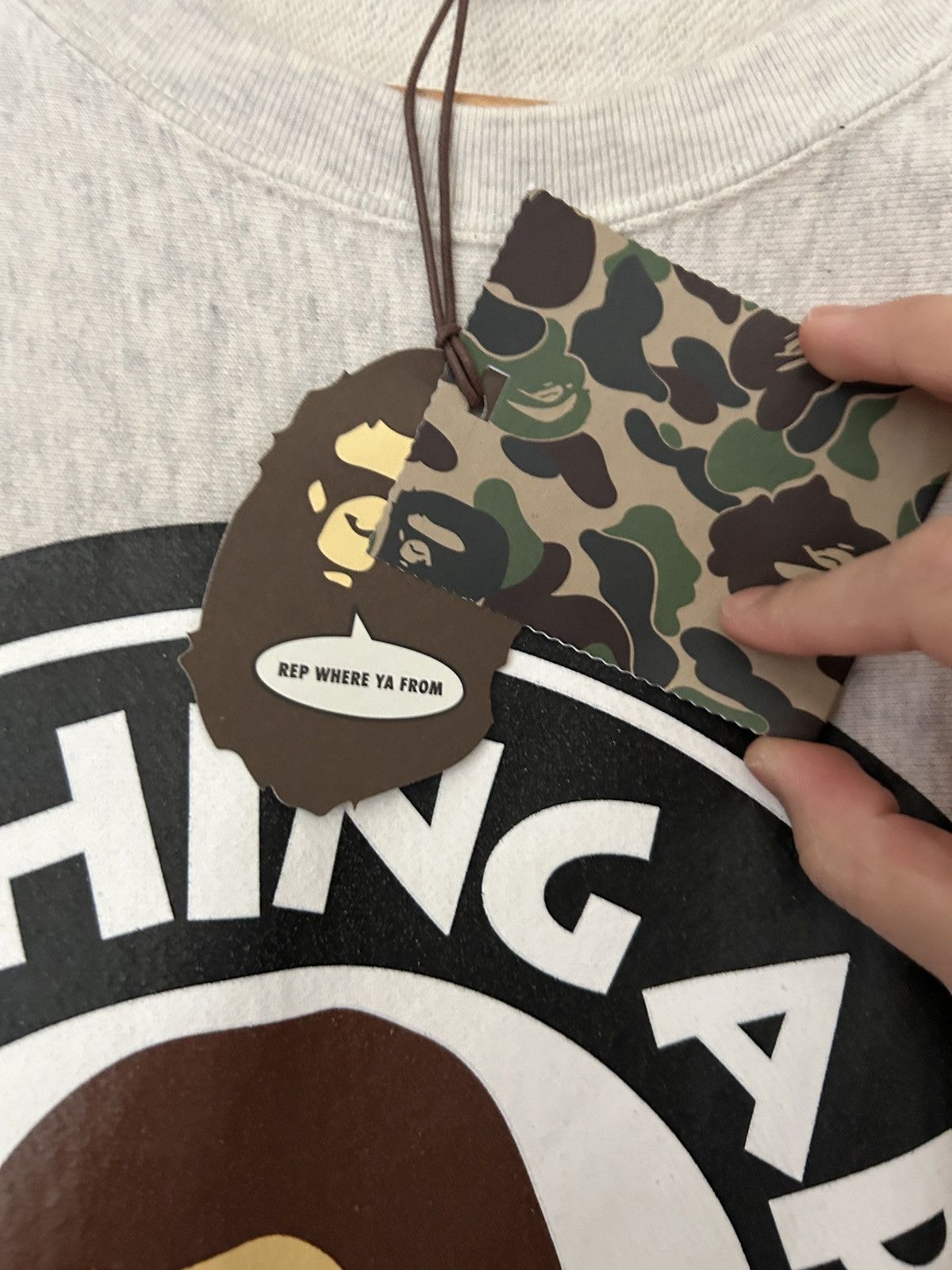 Bape A Bathing Ape Bape Swester Size US L / EU 52-54 / 3 - 4 Thumbnail