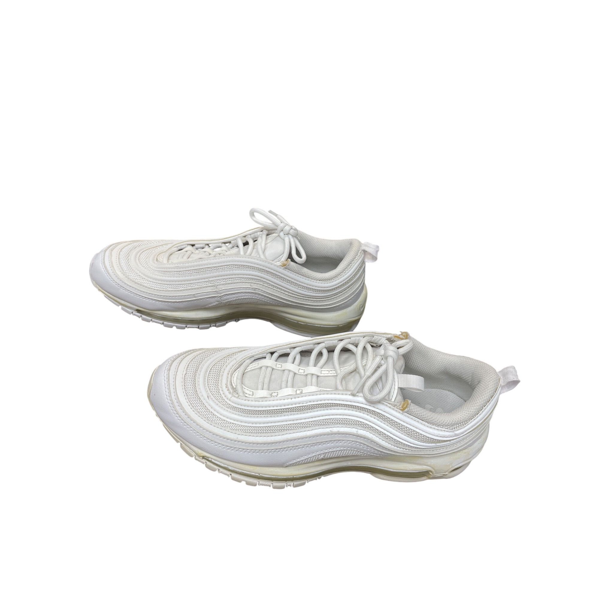 Nike Nike Air Max 97 Triple White Womans Low Top Sneakers Sz 10 S Size US 10 / IT 40 - 4 Thumbnail