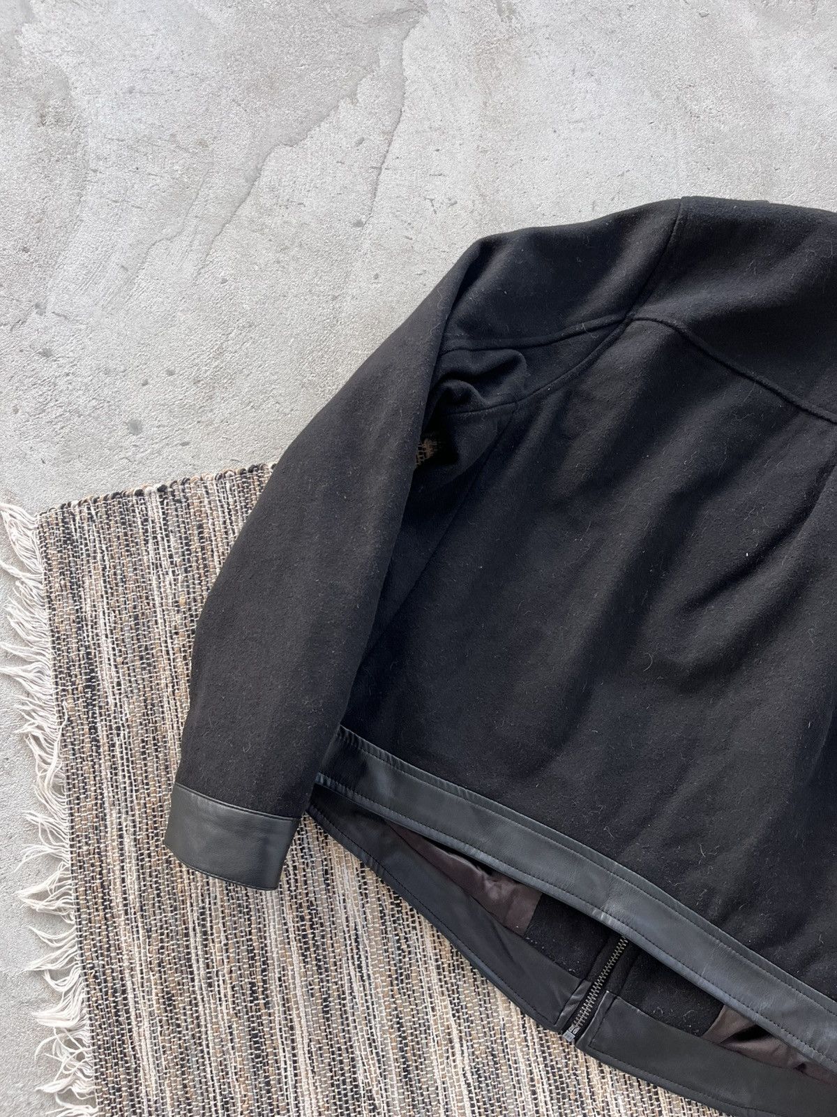 Other Hype Vintage Torrid Wool Napoleon Bomber Jacket Black Y2K Size S / US 4 / IT 40 - 10 Thumbnail