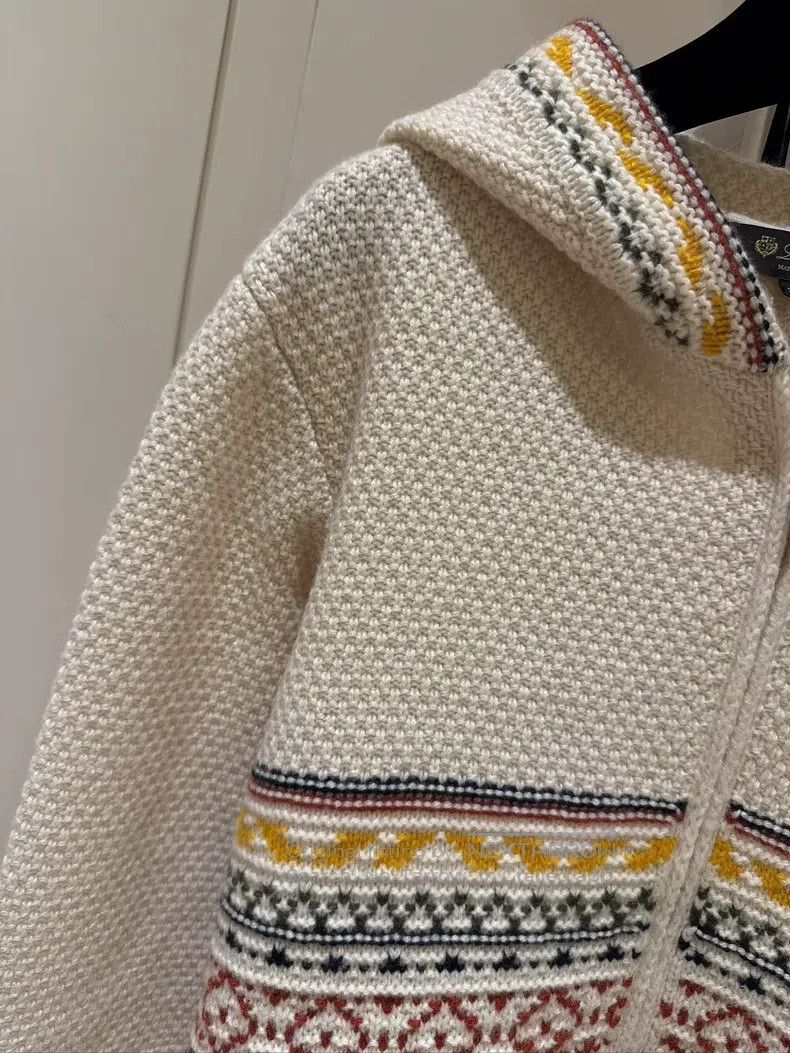 Loro Piana Loro Piana Fair Isle Pattern Cashmere Sweater Size XS / US 0-2 / IT 36-38 - 3 Thumbnail