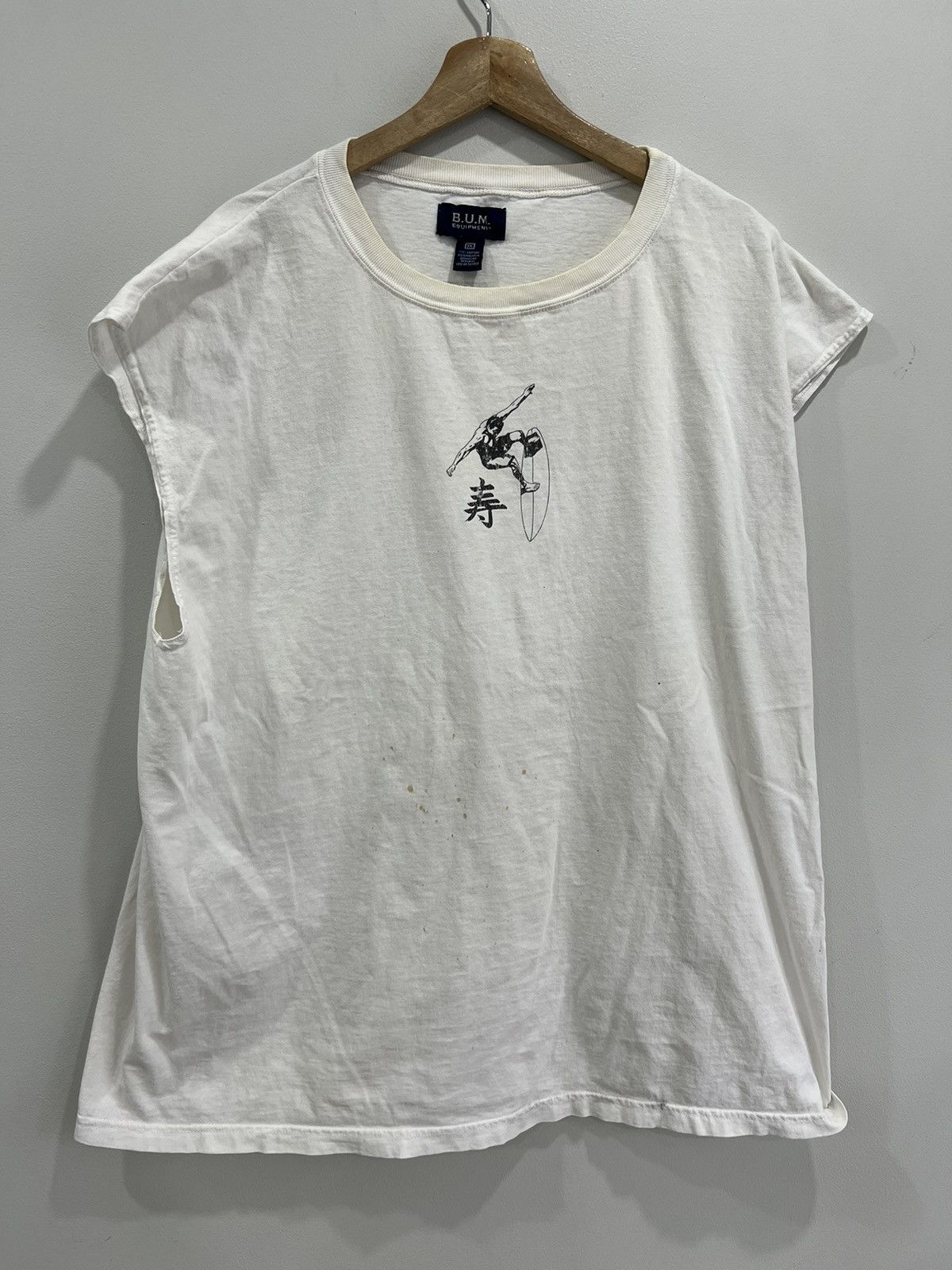 B.U.M Equipment Vintage Bum Equipment Surf Sleeveless Tee Shirt Size US XL / EU 56 / 4 - 1 Thumbnail