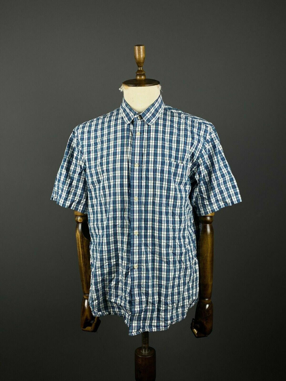 Carhartt Men Carhartt S/S Drive Shirt Blue Button Up Shirt Size XXL Size US XXL / EU 58 / 5 - 1 Thumbnail