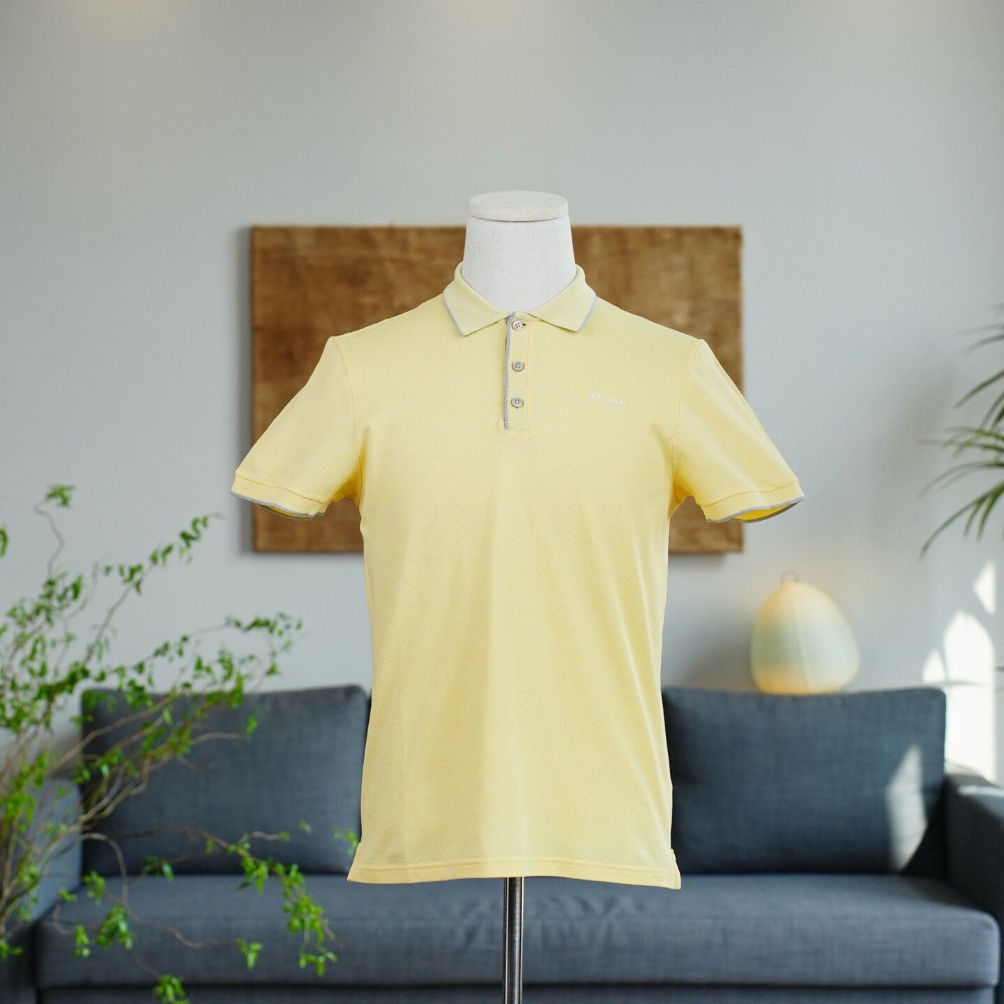 Ermenegildo Zegna Ermenegildo Zegna Yellow Polo m Men Size US M / EU 48-50 / 2 - 1 Thumbnail