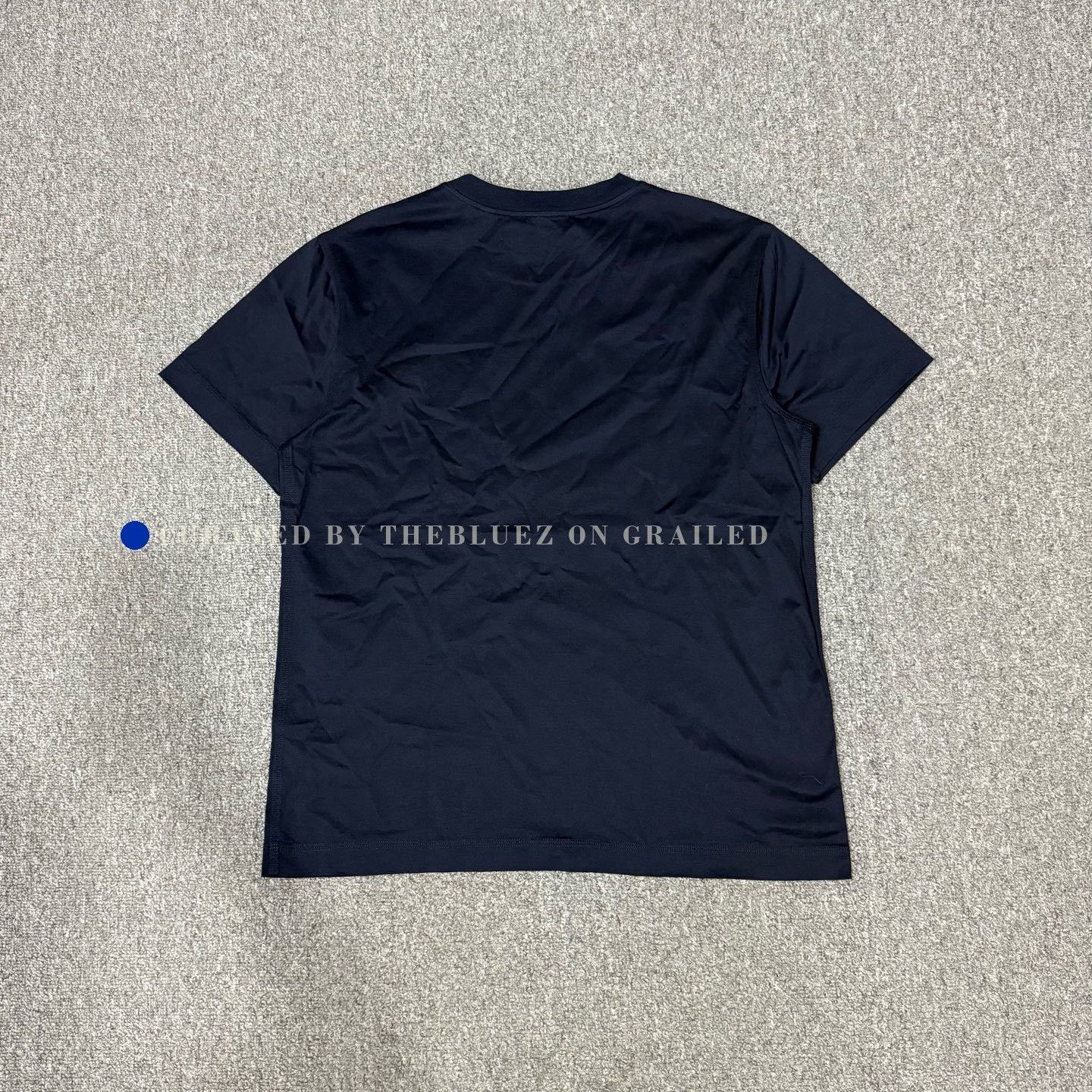 Burberry Burberry Navy Chest Logo Short-Sleeve Size US L / EU 52-54 / 3 - 2 Thumbnail
