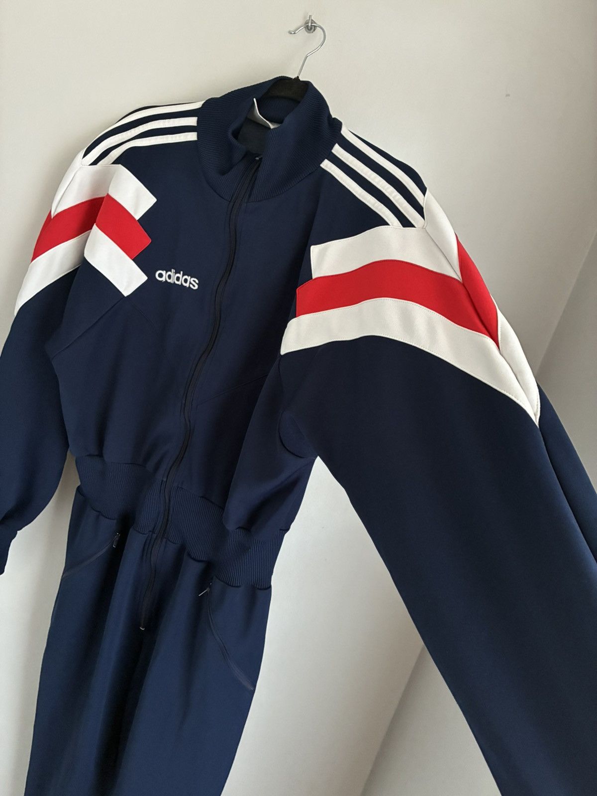 Adidas Vintage Adidas sports suit 90s tracksuit rare overalls Size US L / EU 52-54 / 3 - 14 Thumbnail