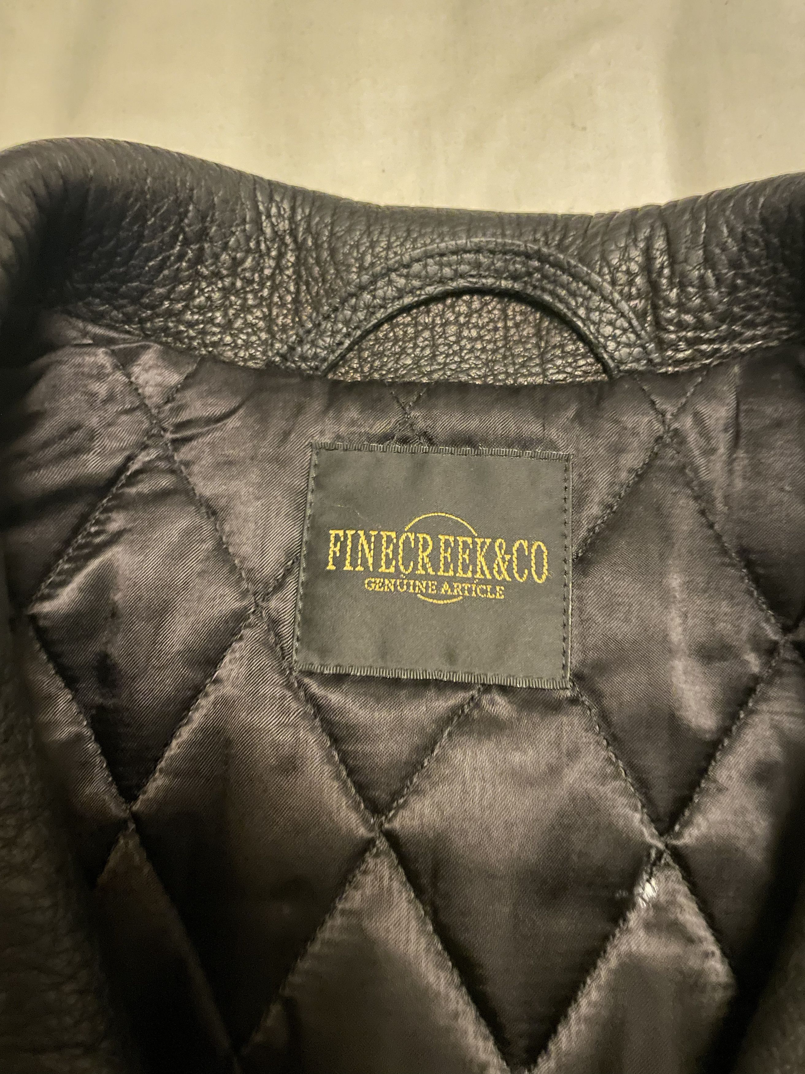 Fine Creek Fine Creek Leon Deer Leather Motorcycle Jacket - 42 Size US L / EU 52-54 / 3 - 9 Thumbnail