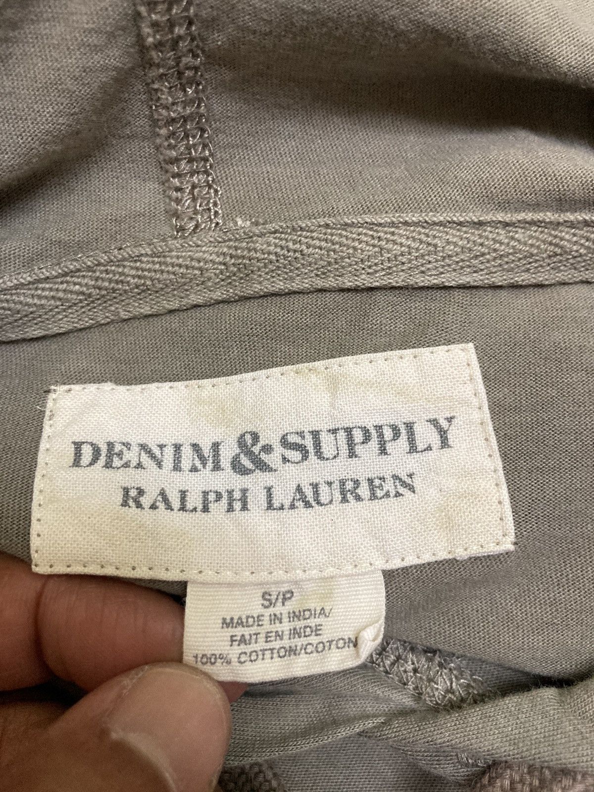 Denim & Supply Ralph Lauren Denim & Supply Ralph Lauren Lightweight Hoodie Size US S / EU 44-46 / 1 - 10 Thumbnail