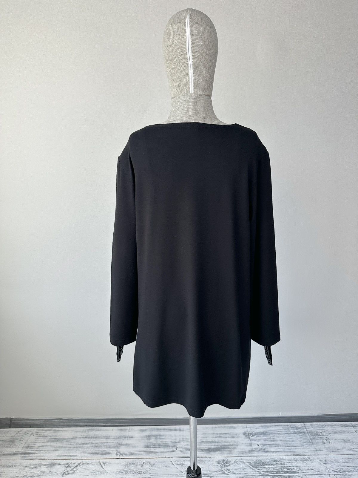 OSKA OSKA Minimalist Geometric Viscose Oversized Tunic Top Size 4 Size XL / US 12-14 / IT 48-50 - 2 Thumbnail