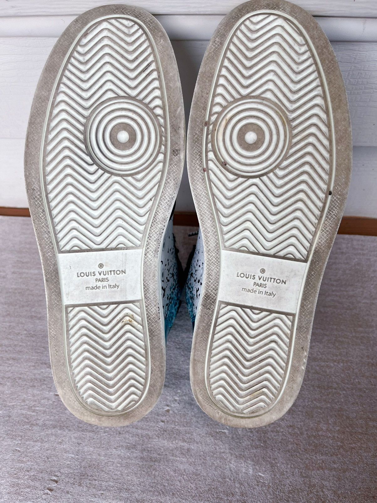 Louis Vuitton Louis Vuitton high-top sneakers Size US 9 / EU 42 - 8 Thumbnail