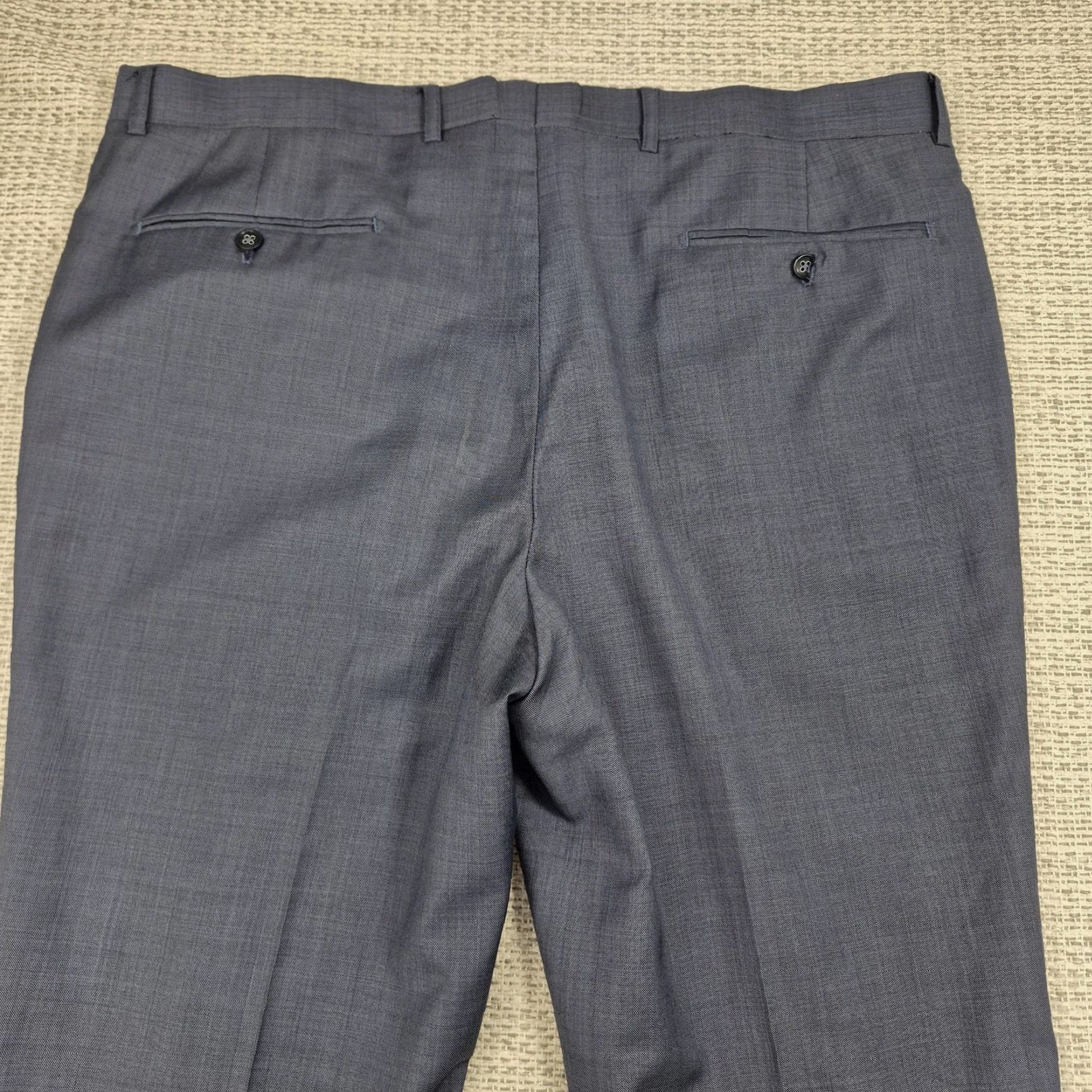 Ermenegildo Zegna Ermenegildo Zegna Dress Pants Mens 38x28 Blue Wool Traveller Classic Fit Italy Dress Pants Mens 38 Blue Wool Traveller Classic Fit Italy Size US 38 / EU 54 - 3 Thumbnail