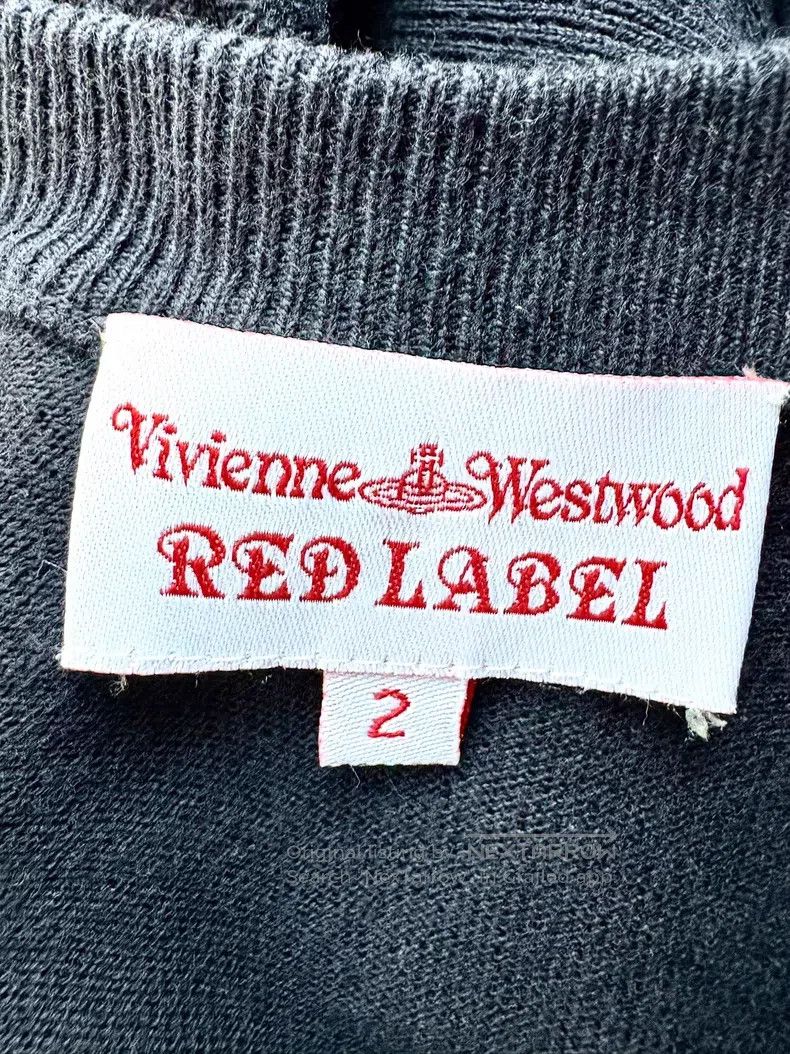 Vivienne Westwood Vivienne Westwood Used Bat Sleeve Long Sleeve Knit Sweater Size M / US 6-8 / IT 42-44 - 8 Thumbnail