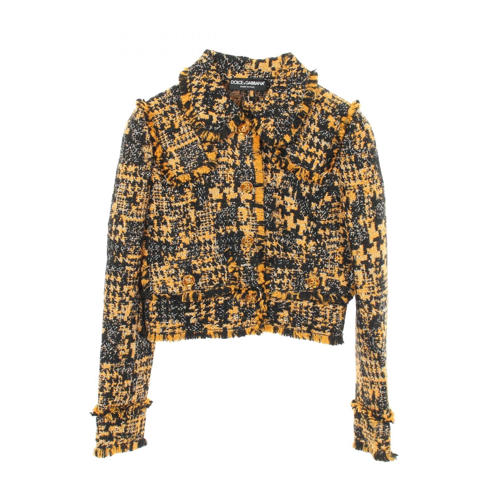 Dolce & Gabbana Dolce & Gabbana Dolce & Gabbana Wool Acrylic Outerwear Textile Outerwear DUTY FREE for USA Size ONE SIZE - 1 Thumbnail