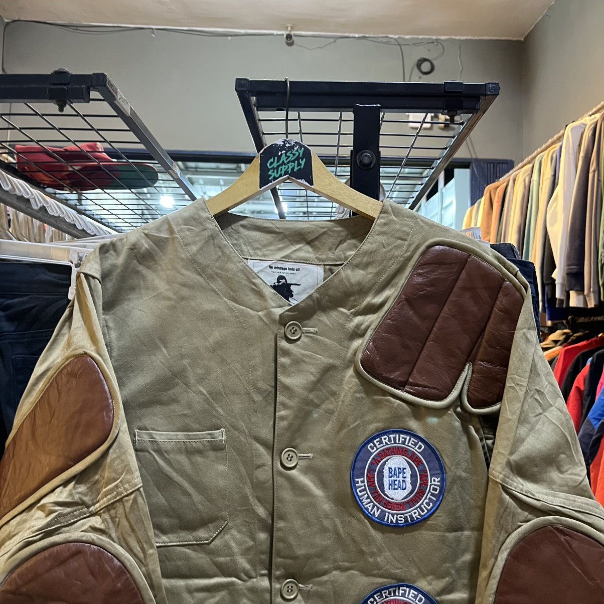 Bape Bape Hunting Jacket Ian Brown Stone Roses Size US XL / EU 56 / 4 - 2 Thumbnail