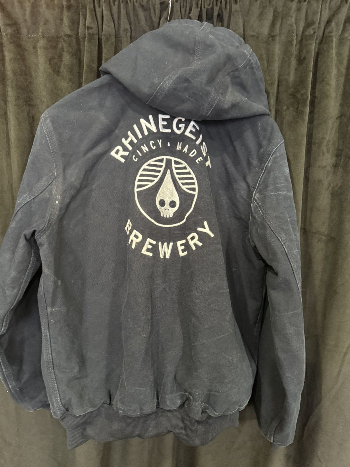 Carhartt Rhinegeist Brewery Carhartt Work Jacket Medium Navy Blue Size US M / EU 48-50 / 2 - 7 Thumbnail