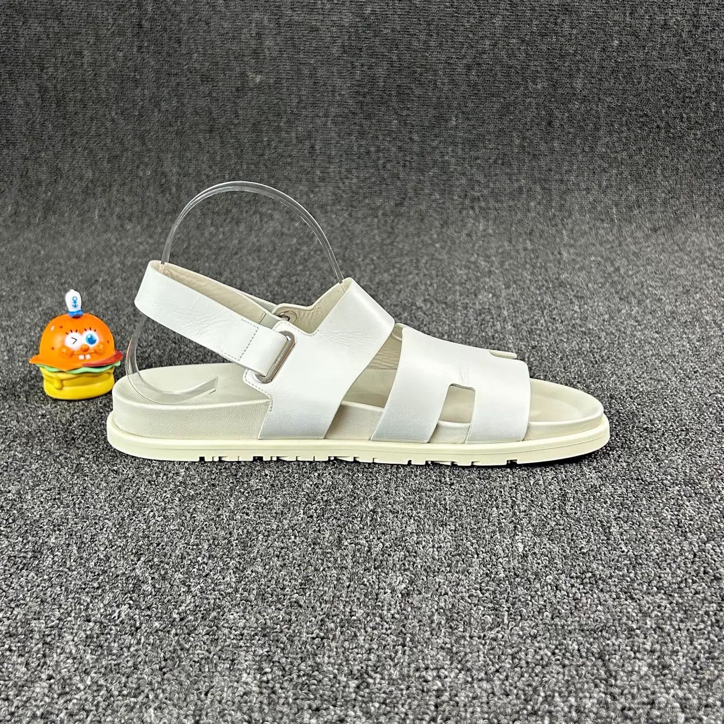 Hermes Hermes White Erji Slipper HB6772 42 Size US 9 / EU 42 - 4 Thumbnail