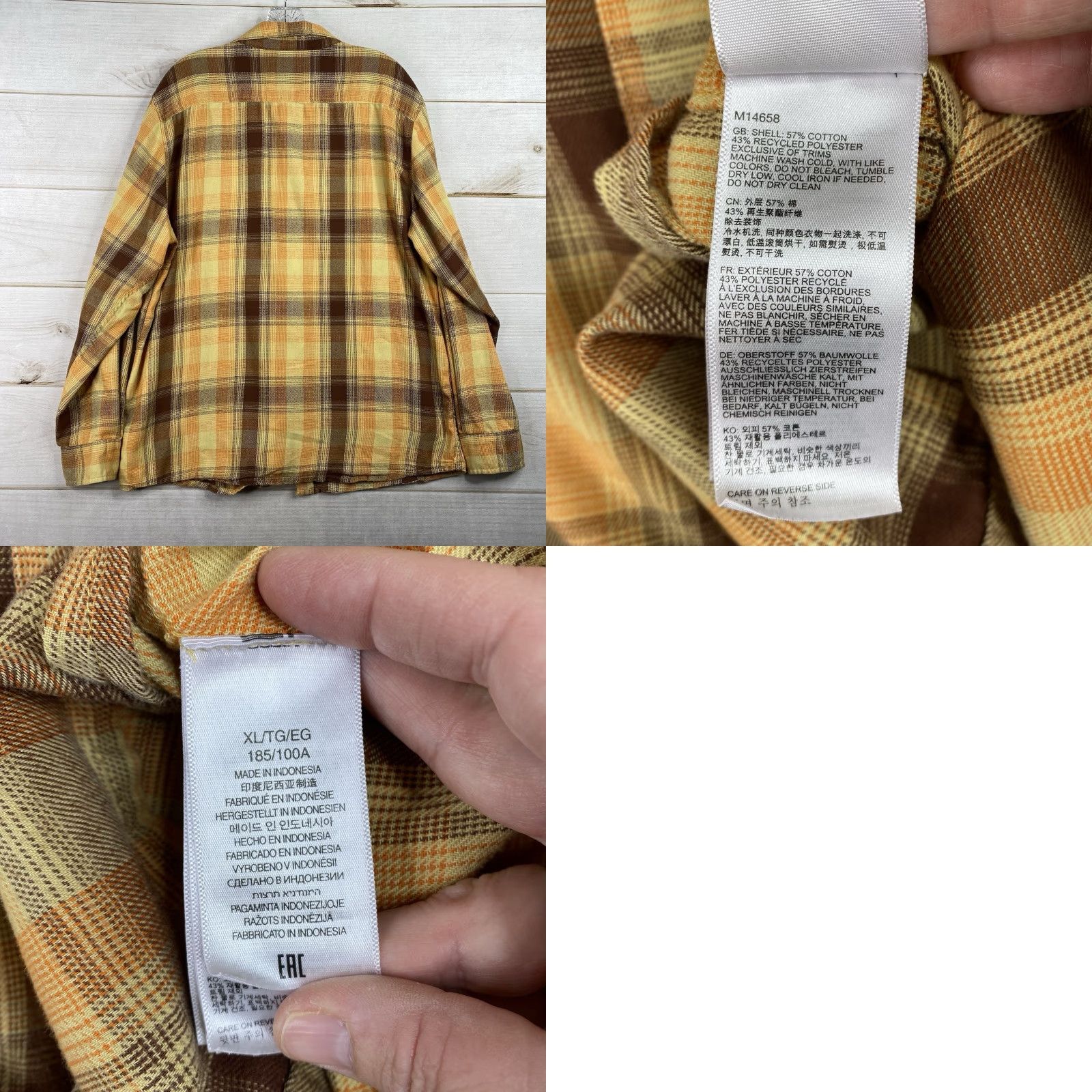 Marmot Marmot Shirt Mens XL Flannel Plaid Button-Up Casual Outdoor Modern Size US XL / EU 56 / 4 - 8 Thumbnail
