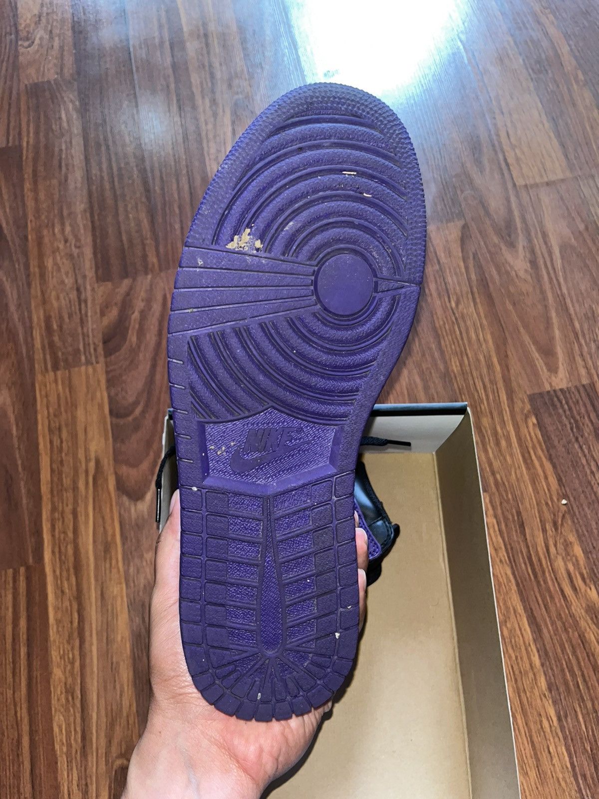 Jordan Brand Jordan 1 “Court Purple” Size US 9.5 / EU 42-43 - 4 Thumbnail