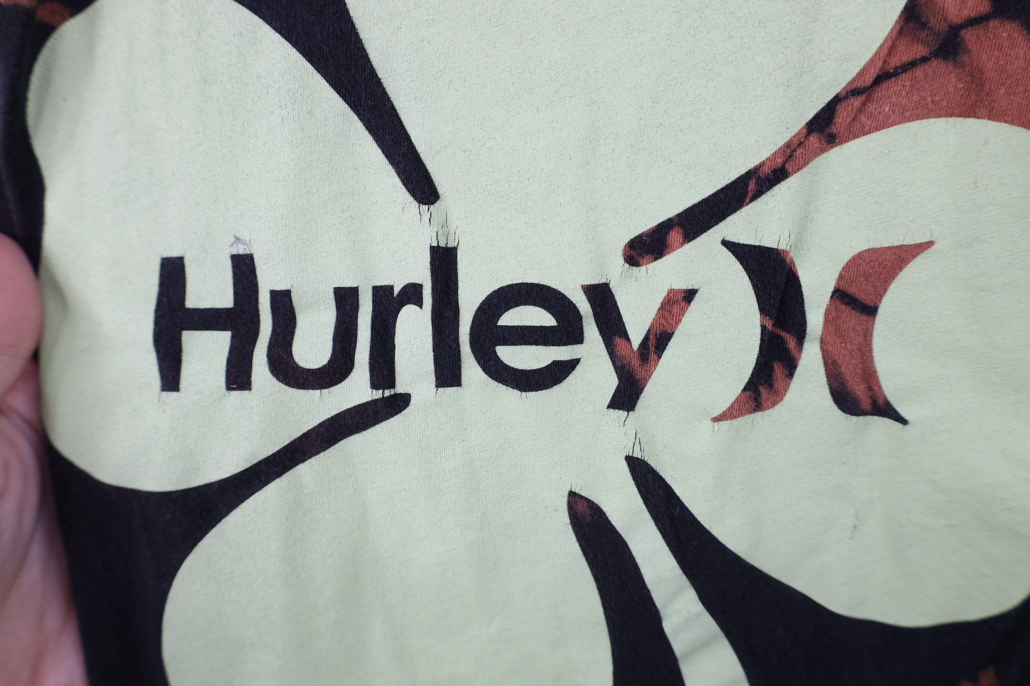Hurley Vintage Y2K Hurley Surfing Acid Wash Tank Top T-Shirt Size S / US 4 / IT 40 - 5 Thumbnail