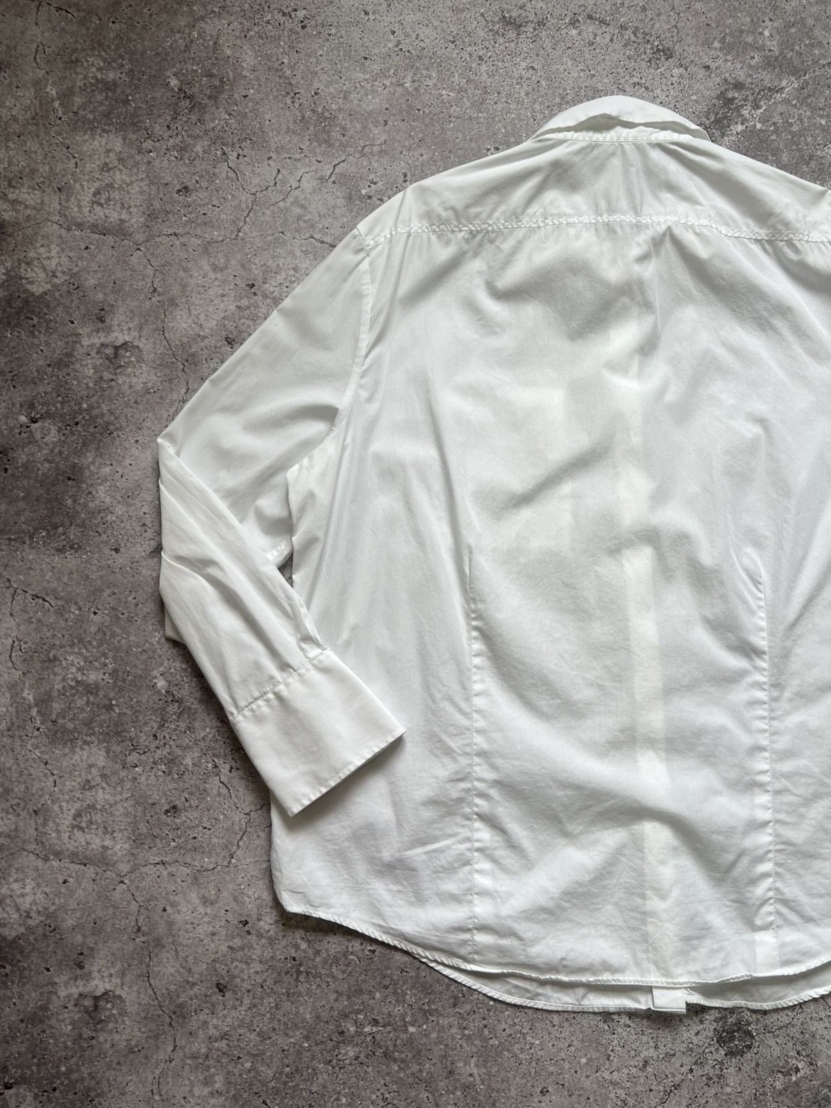 Acne Studios Acne Studios Cotton Shirt Button Up Long Sleeve Size XS / US 0-2 / IT 36-38 - 12 Thumbnail