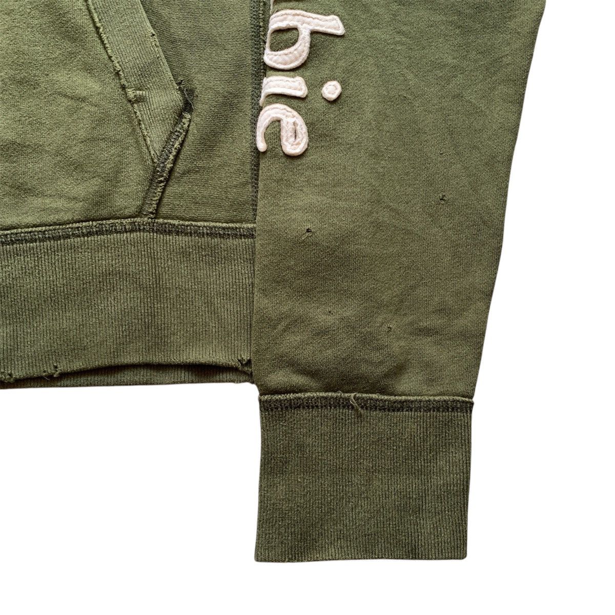 Abercrombie & Fitch Distressed Abercrombie Fitch Fur Ifsix LGB Zip Hoodie Size US XL / EU 56 / 4 - 5 Thumbnail